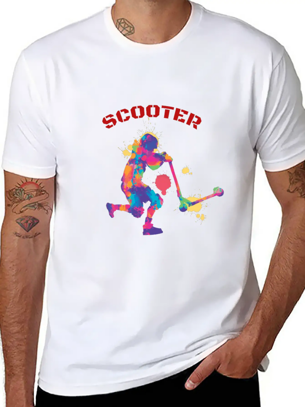 Scooter Timeless Short Sleeve Tee – Comfy And Minimalist Design