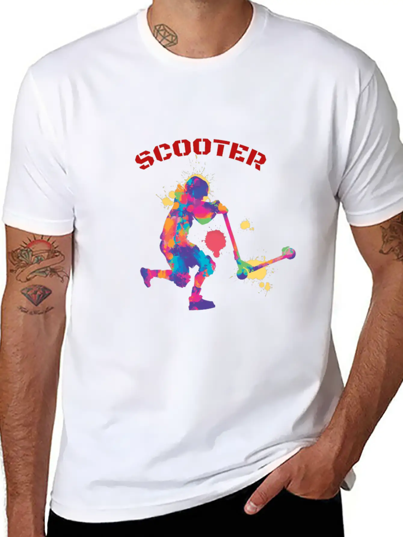 Scooter Timeless Short Sleeve Tee – Comfy And Minimalist Design