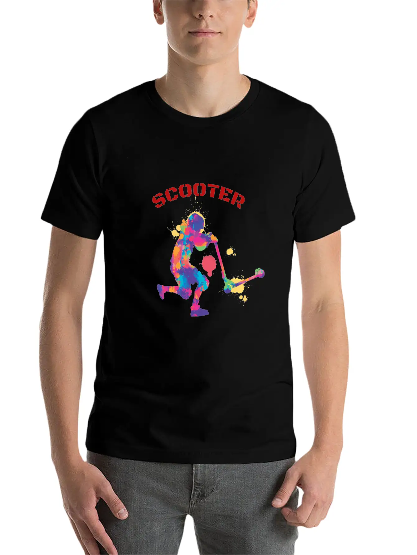 Scooter Timeless Short Sleeve Tee – Comfy And Minimalist Design