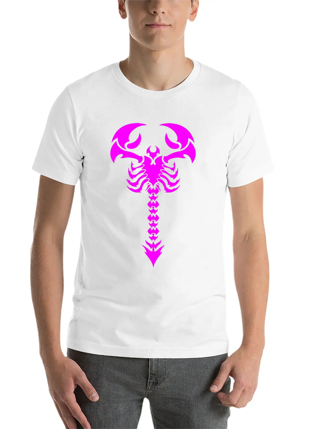 Scorpion Tattoo Unisex Casual T-Shirt – Clean Design For Daily Comfort