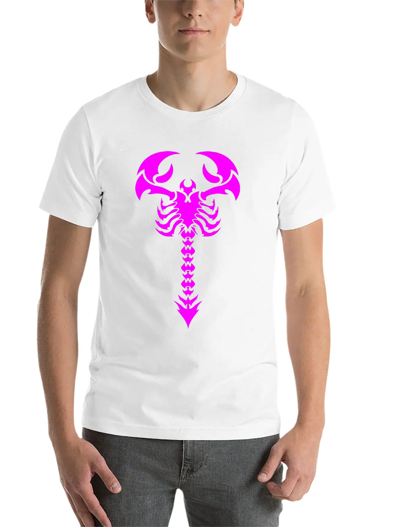 Scorpion Tattoo Unisex Casual T-Shirt – Clean Design For Daily Comfort