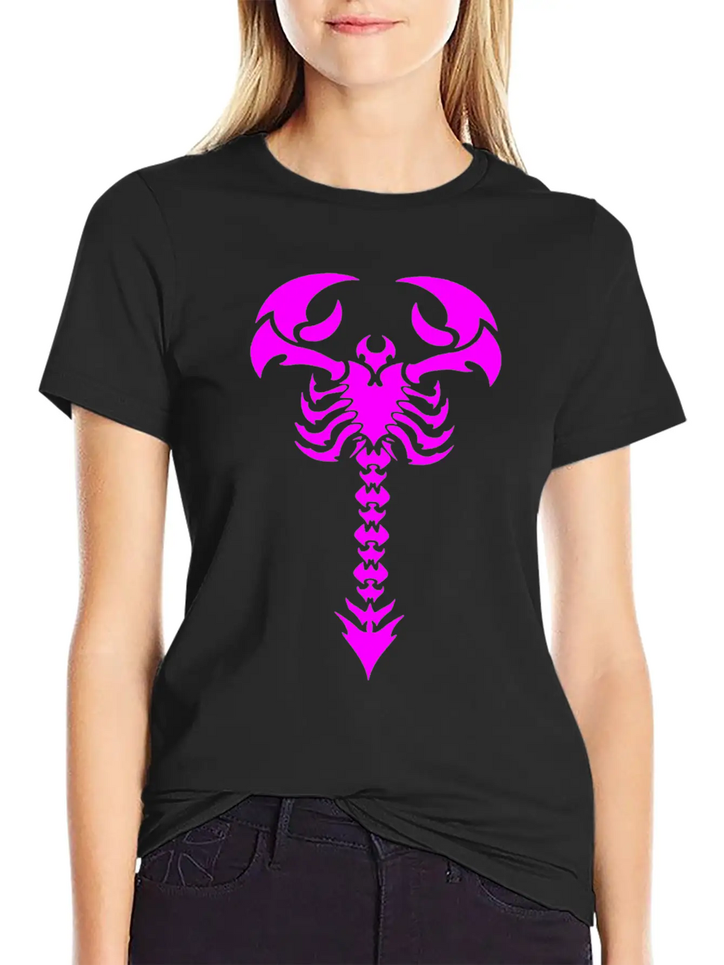 Scorpion Tattoo Unisex Casual T-Shirt – Clean Design For Daily Comfort