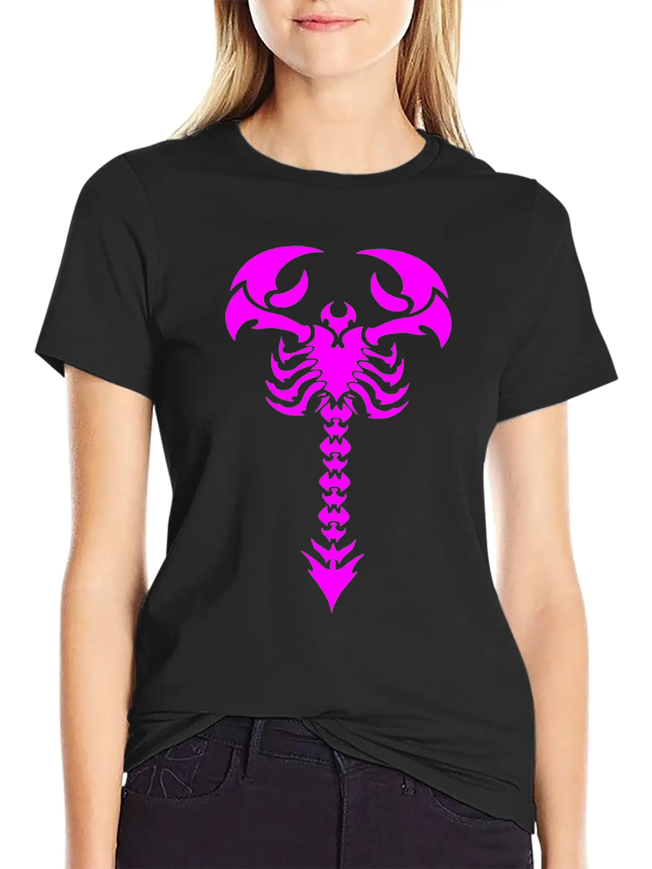 Scorpion Tattoo Unisex Casual T-Shirt – Clean Design For Daily Comfort
