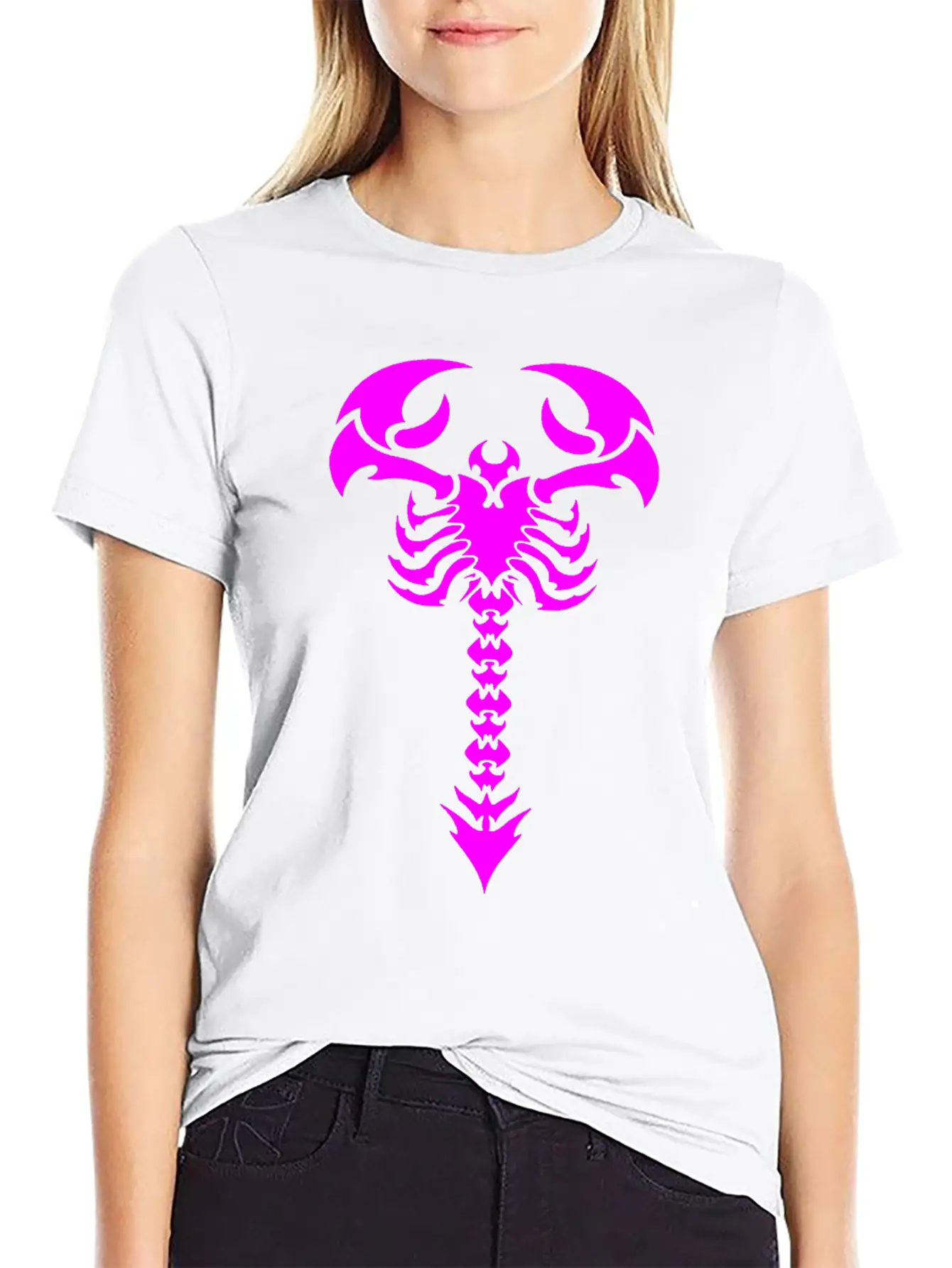 Scorpion Tattoo Unisex Casual T-Shirt – Clean Design For Daily Comfort