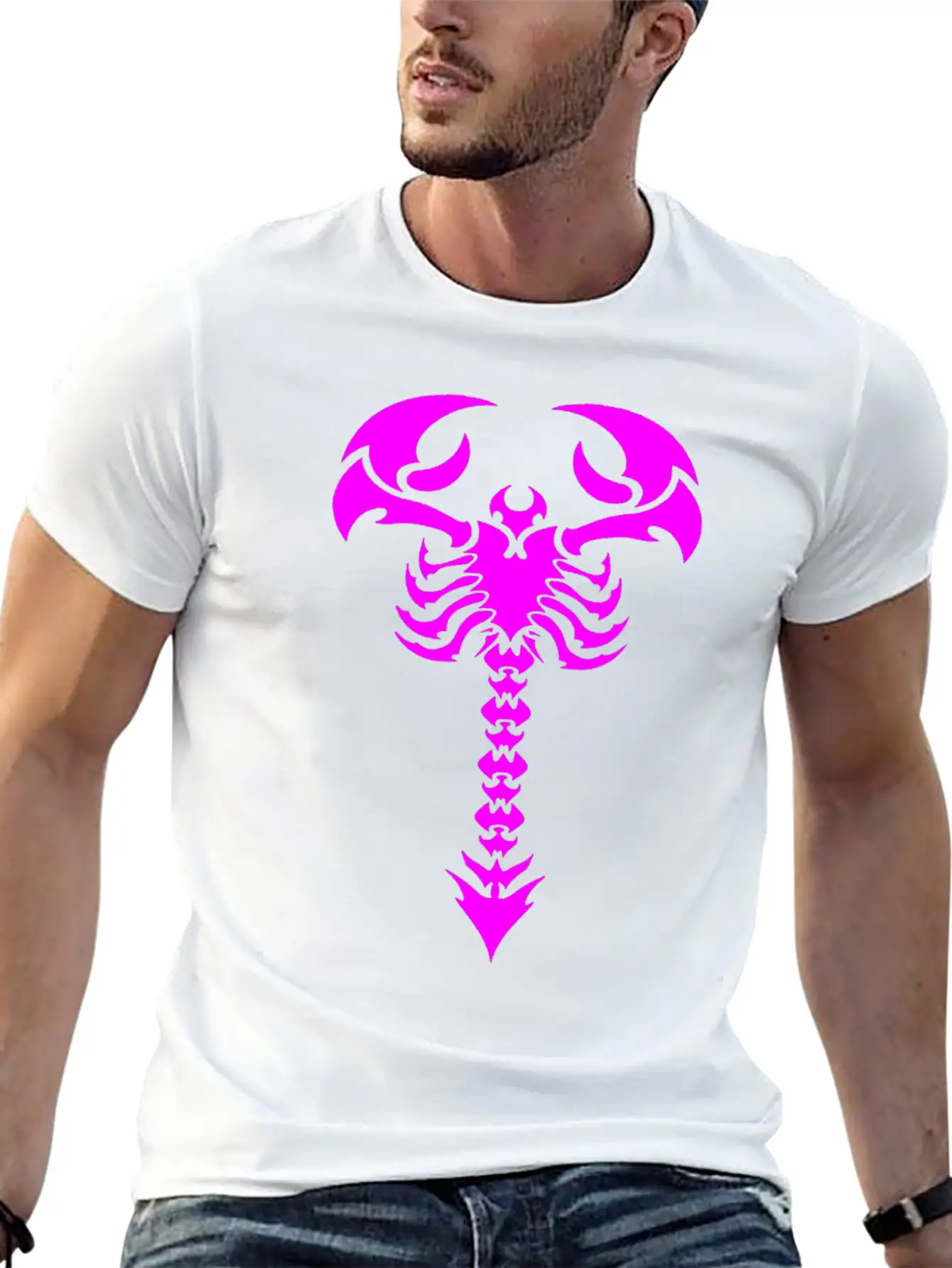 Scorpion Tattoo Unisex Casual T-Shirt – Clean Design For Daily Comfort