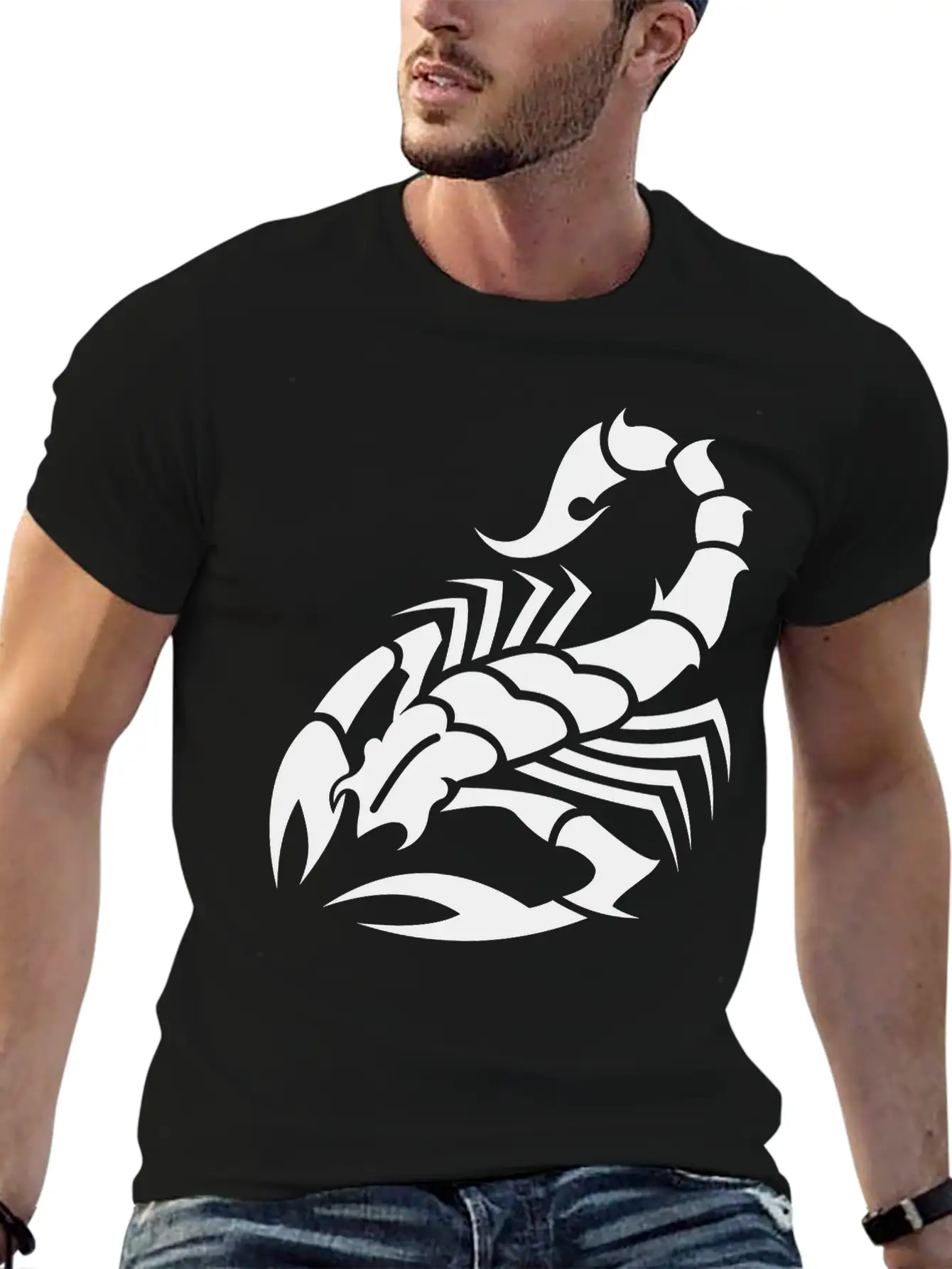Scorpion Tribal Tattoo 7 Classic Cotton Tee – Unisex Comfort For Any Season