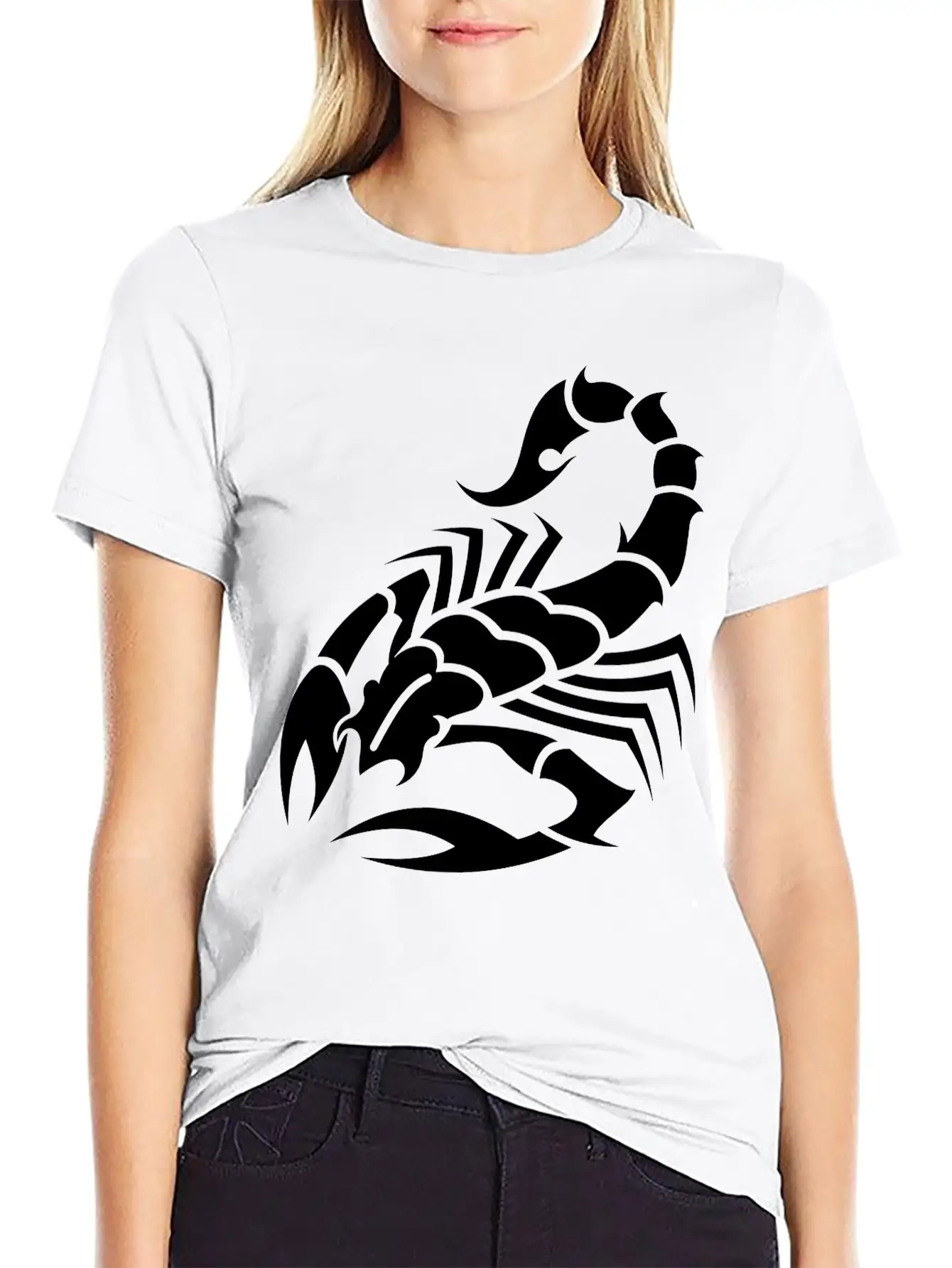 Scorpion Tribal Tattoo 7 Classic Cotton Tee – Unisex Comfort For Any Season