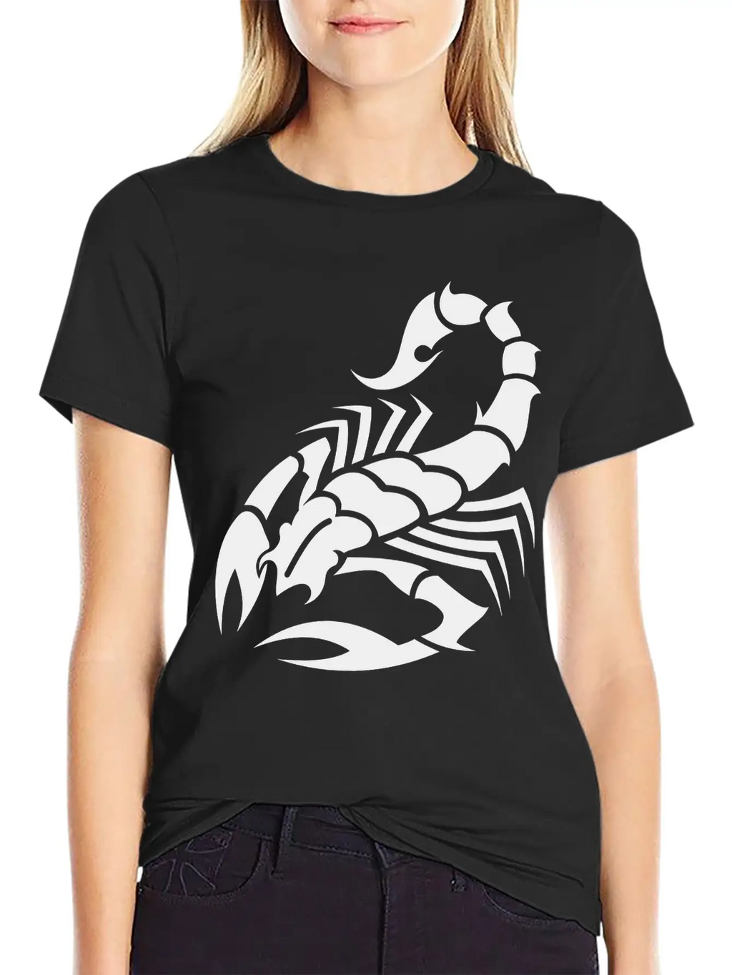 Scorpion Tribal Tattoo 7 Classic Cotton Tee – Unisex Comfort For Any Season