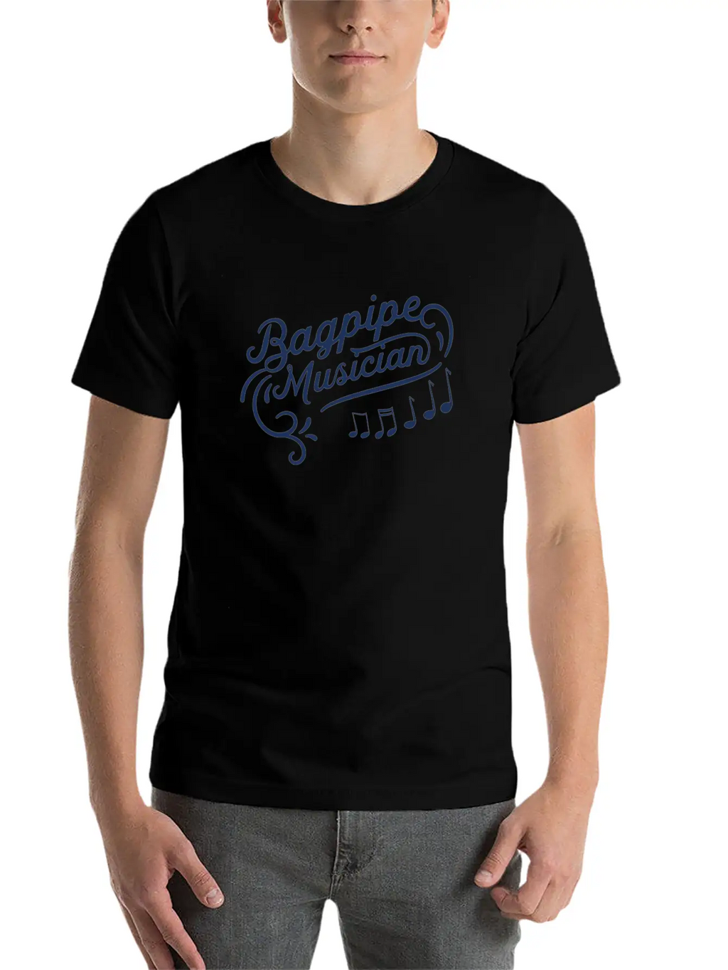 Scotland Bagpipe Musician Classic Cotton Tee – Unisex Comfort For Any Season
