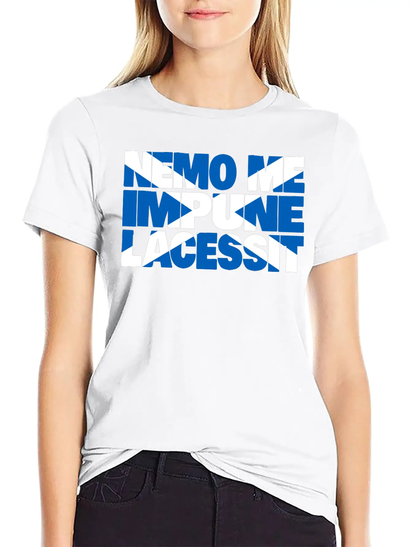 Scotland Motto Flag Stylish Everyday T-Shirt – Unisex Basic Cotton Tee