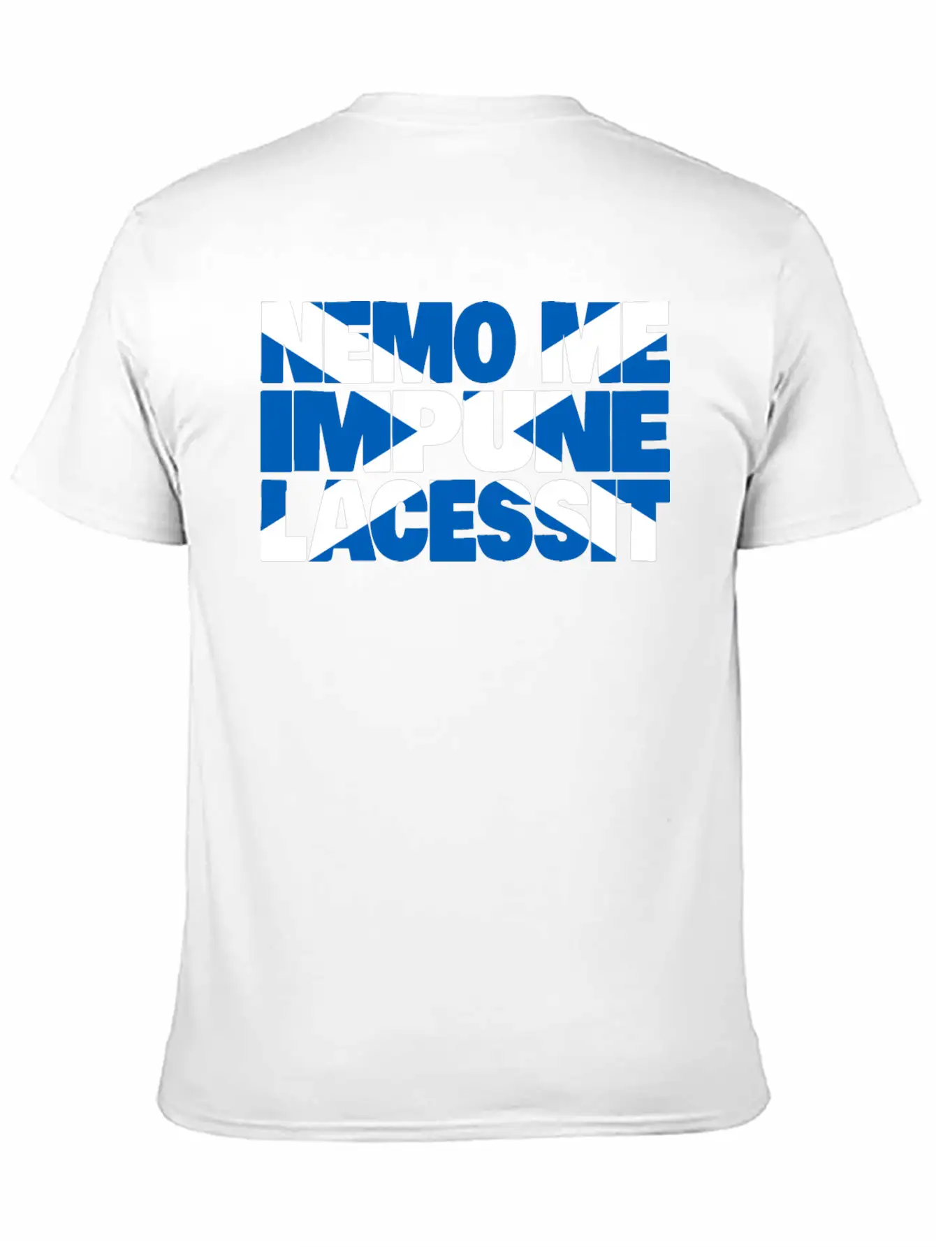 Scotland Motto Flag Stylish Everyday T-Shirt – Unisex Basic Cotton Tee