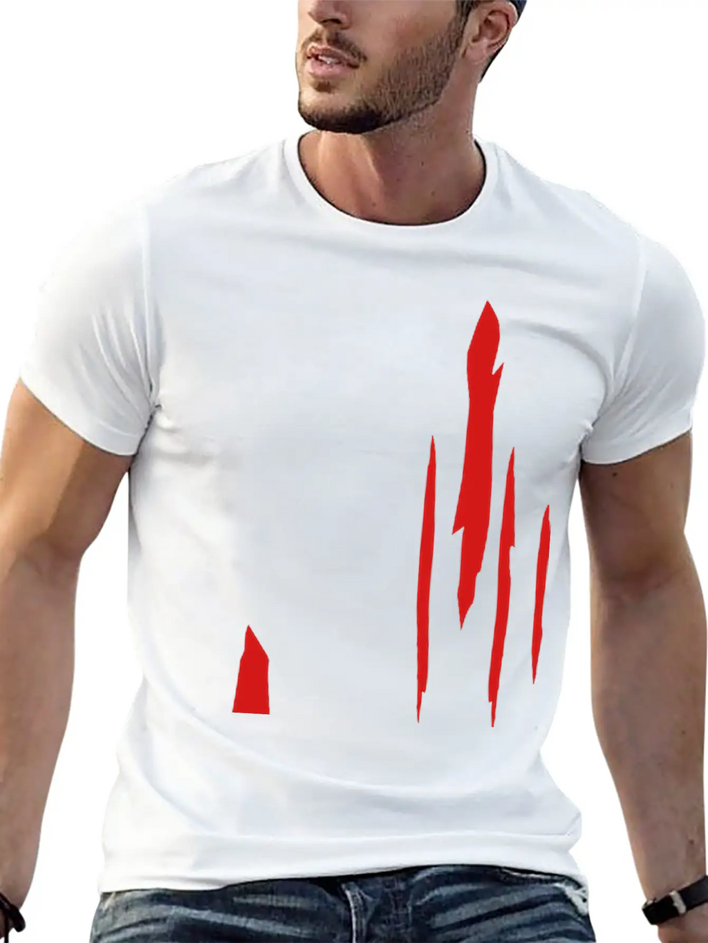 Scratches, Scars Unisex Casual T-Shirt – Clean Design For Daily Comfort