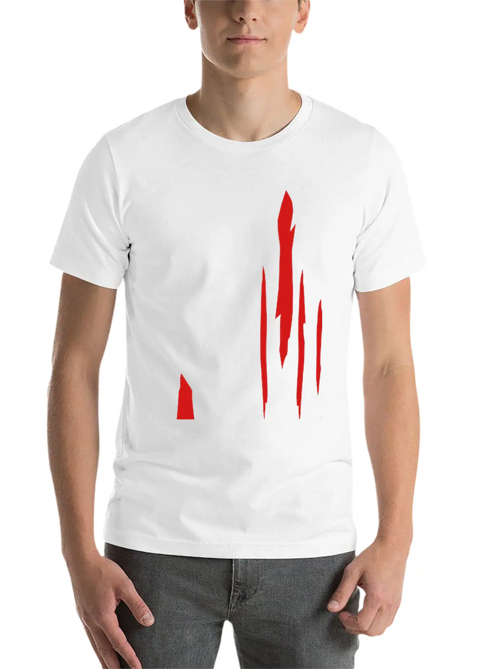 Scratches, Scars Unisex Casual T-Shirt – Clean Design For Daily Comfort