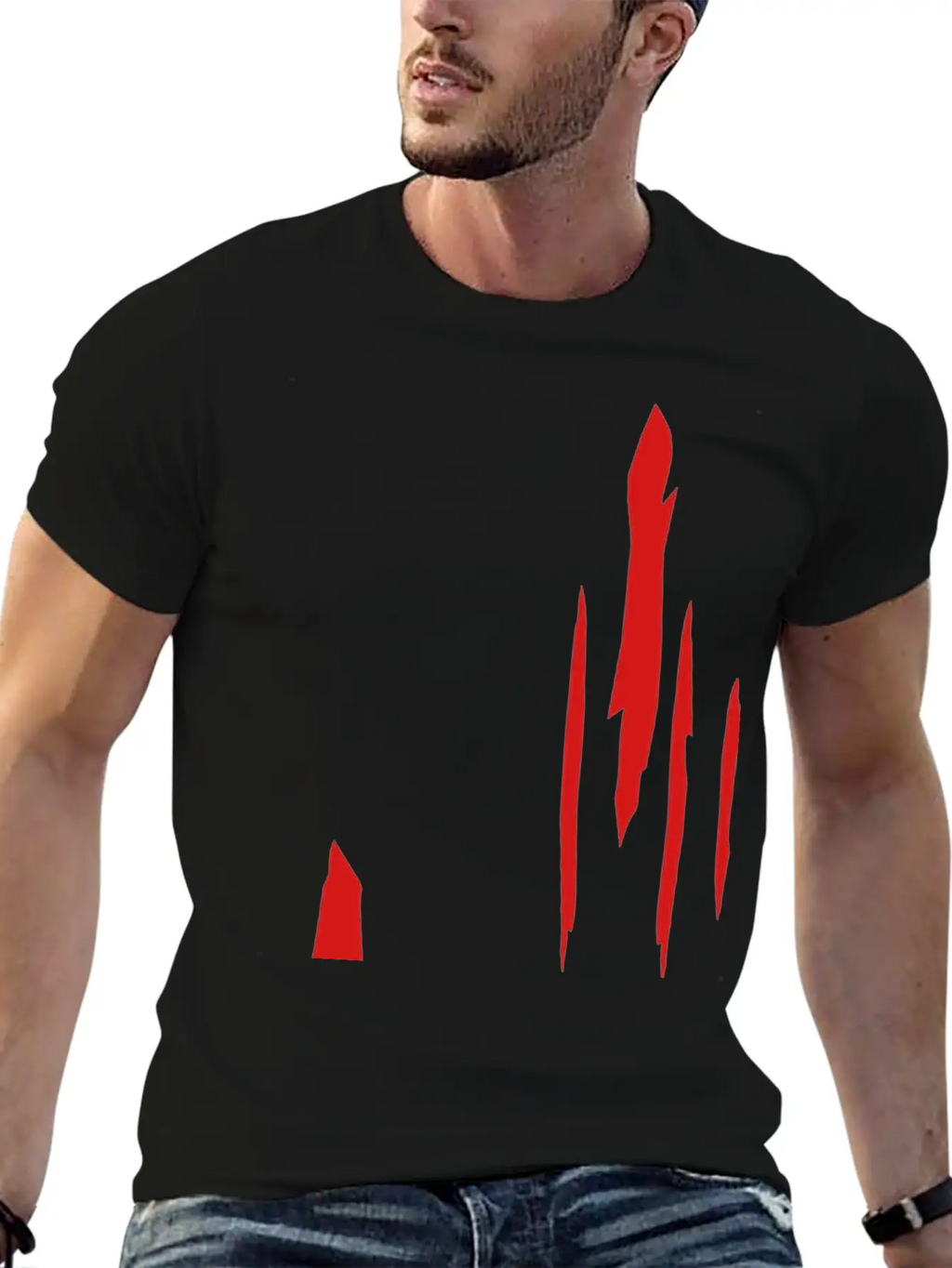 Scratches, Scars Unisex Casual T-Shirt – Clean Design For Daily Comfort