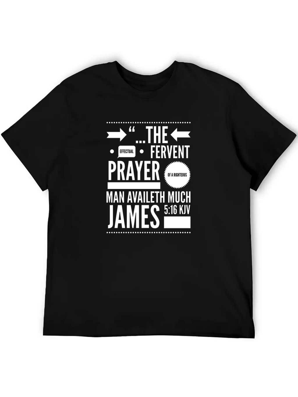 Scripture Verse Tee Breathable Soft Cotton T-Shirt – Timeless Casual Look