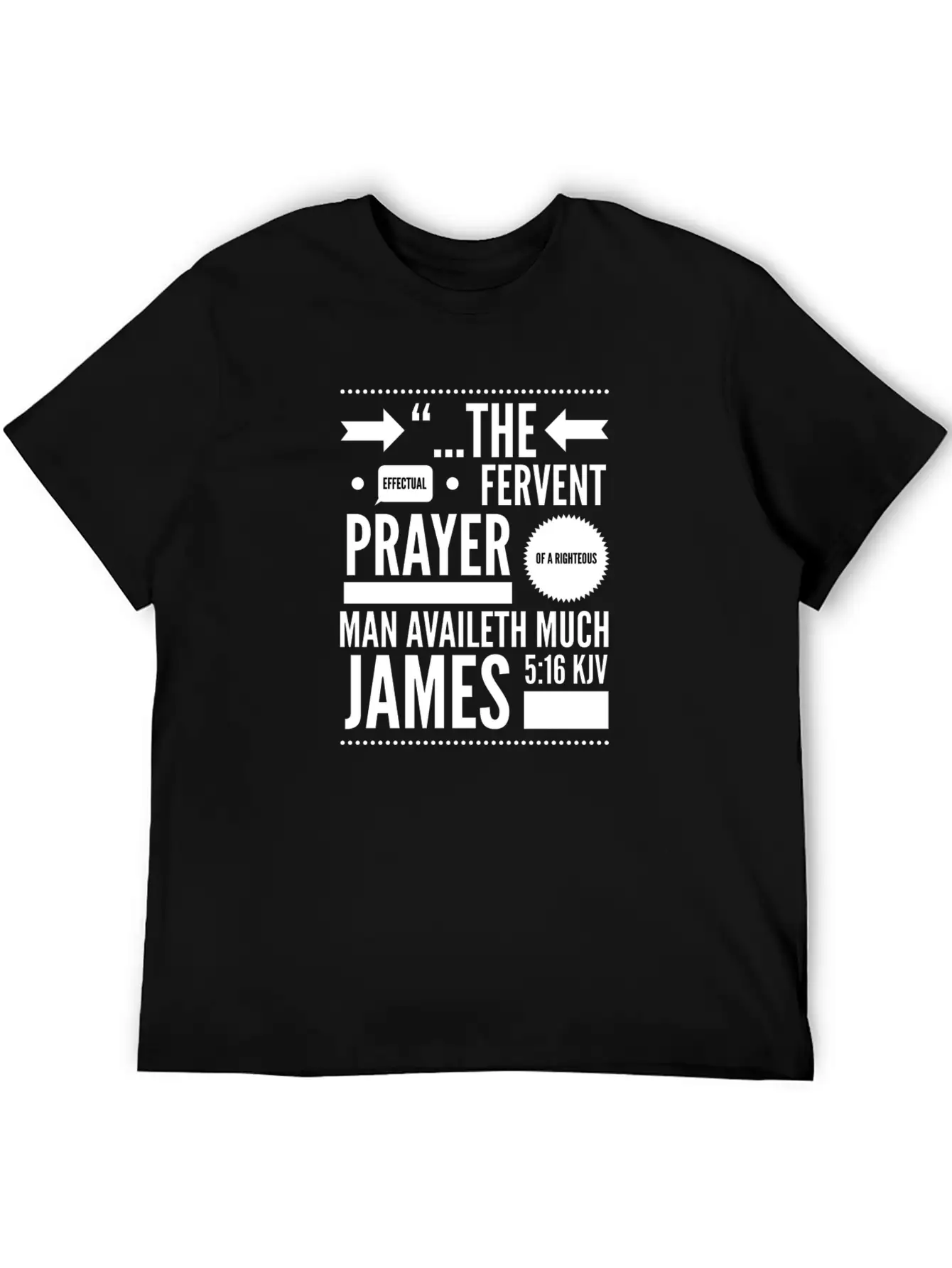Scripture Verse Tee Breathable Soft Cotton T-Shirt – Timeless Casual Look
