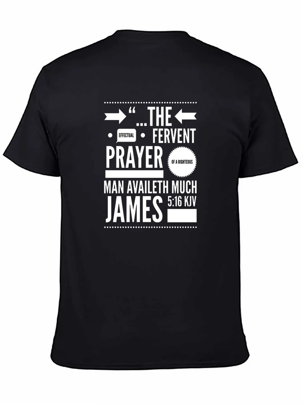 Scripture Verse Tee Breathable Soft Cotton T-Shirt – Timeless Casual Look