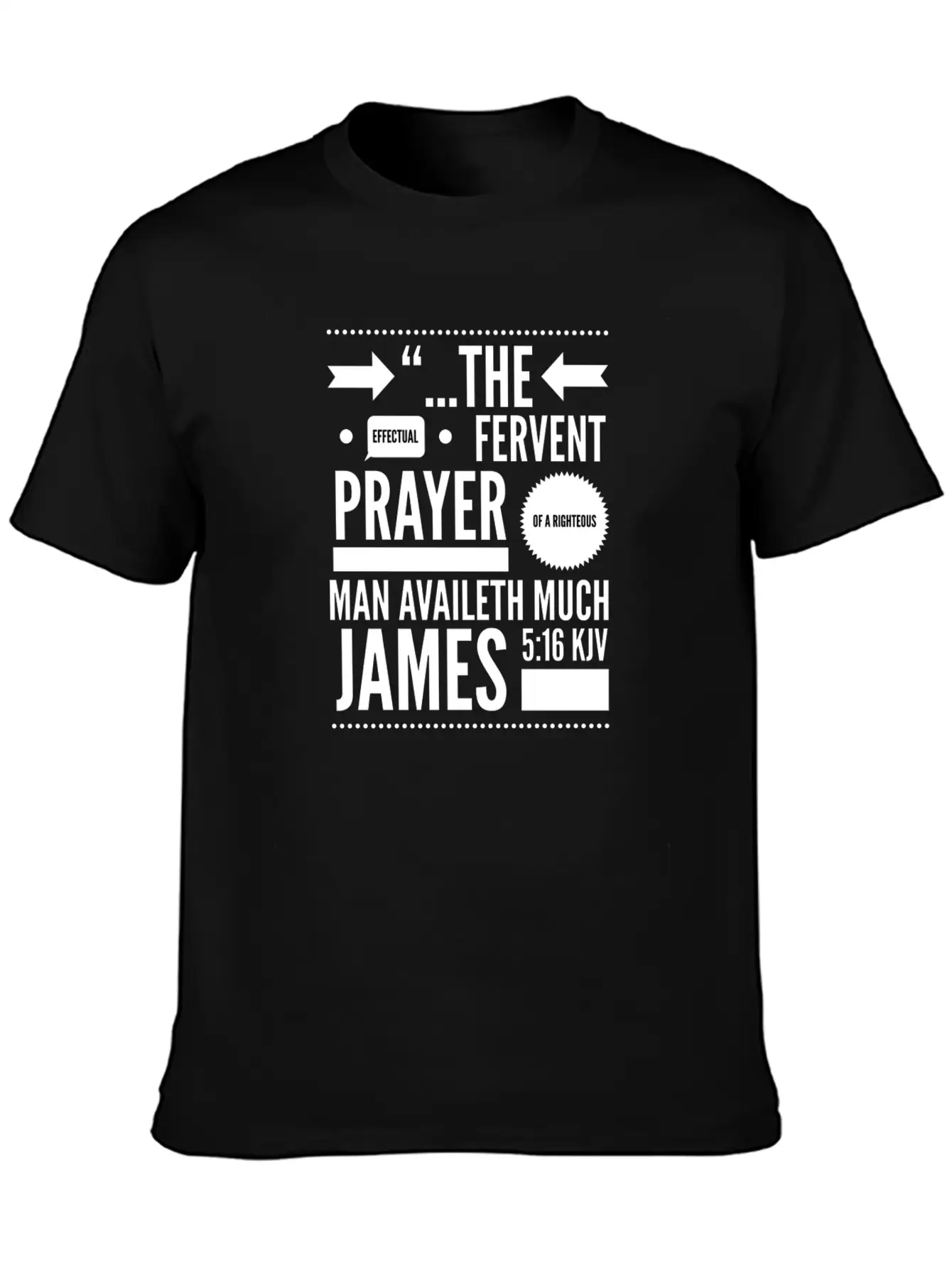 Scripture Verse Tee Breathable Soft Cotton T-Shirt – Timeless Casual Look