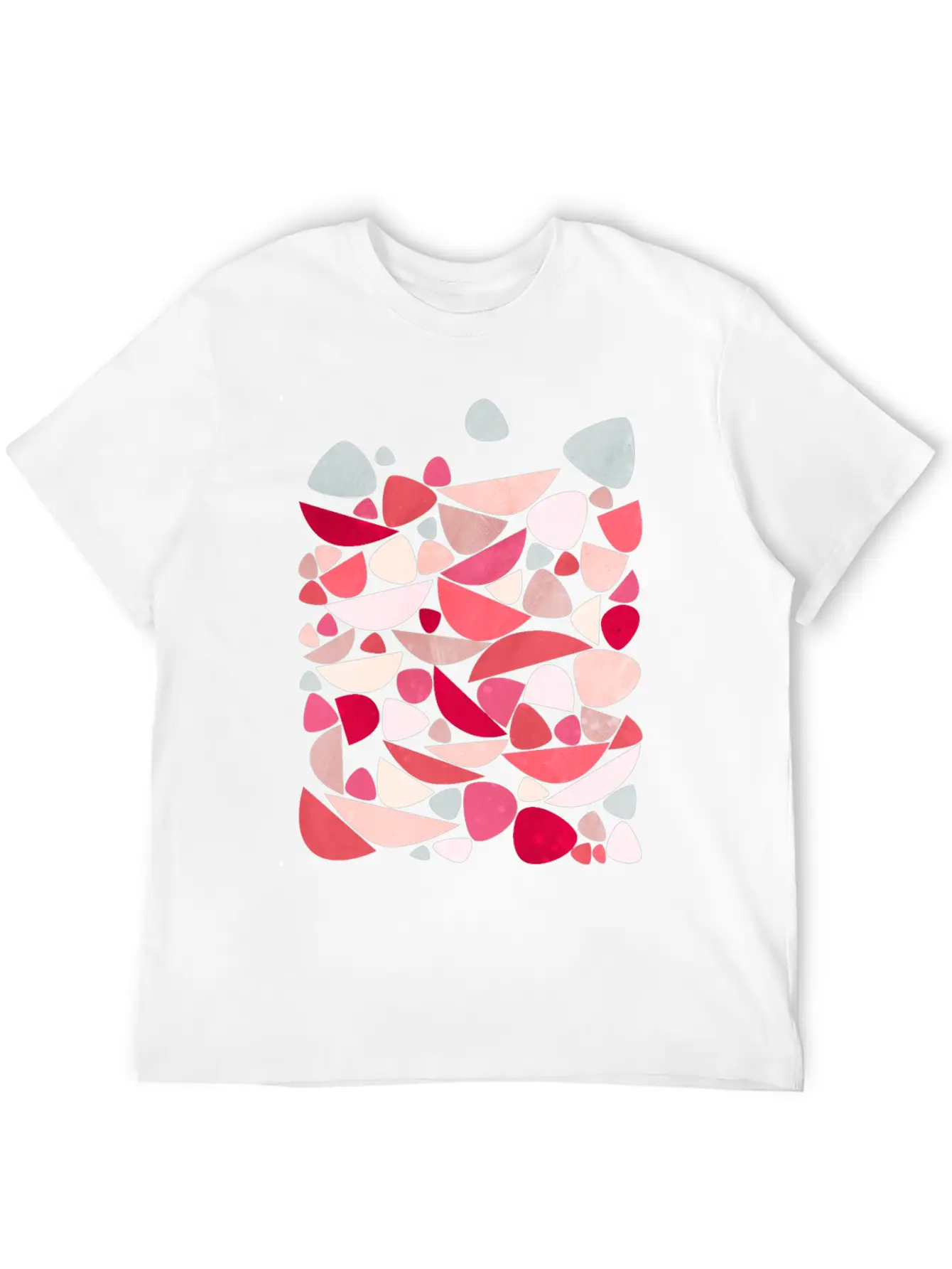 Sea Bed Mid Century Modern Abstract Classic Cotton Tee – Unisex Comfort For Any Season