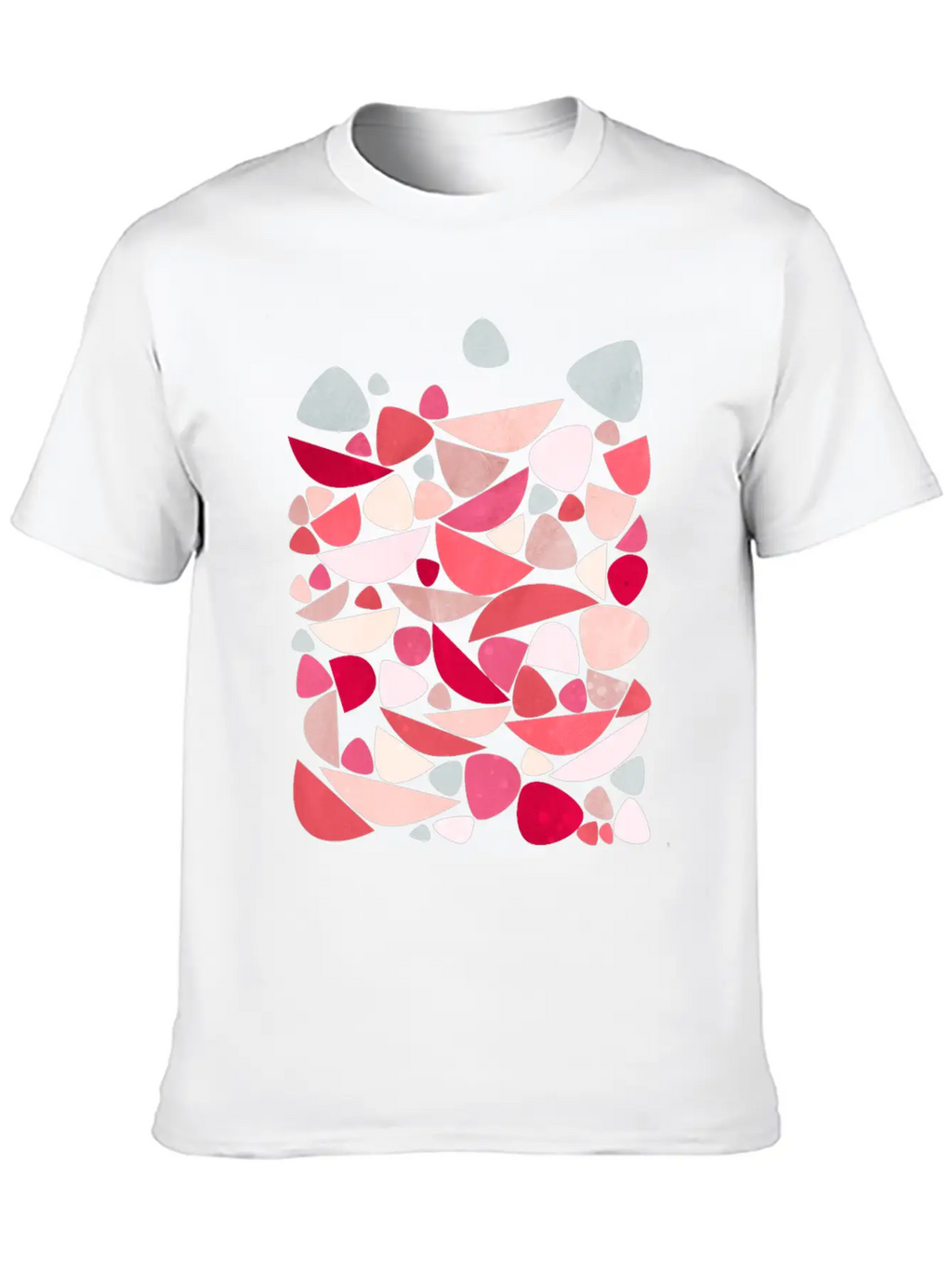 Sea Bed Mid Century Modern Abstract Classic Cotton Tee – Unisex Comfort For Any Season