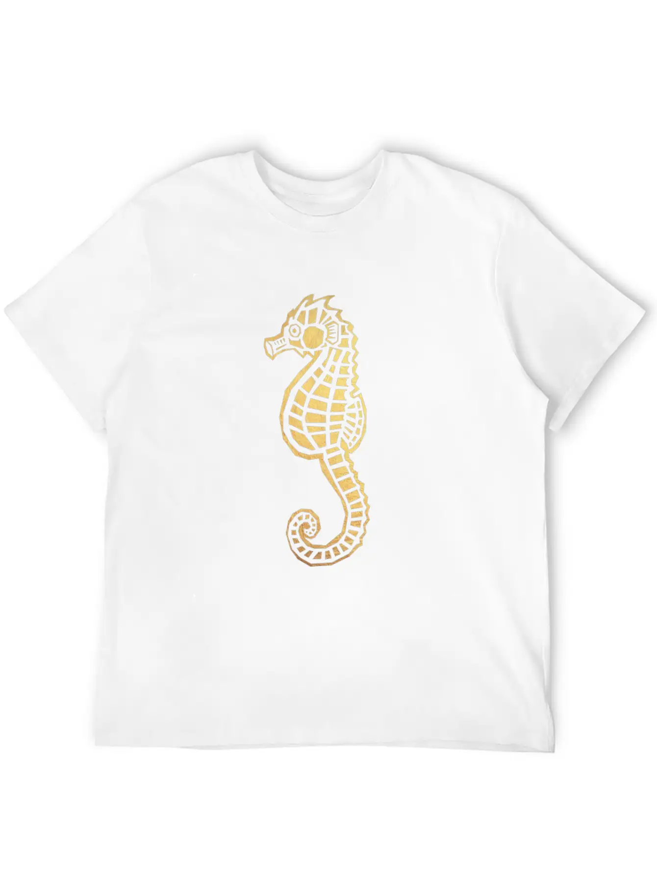 Sea Horse Basic Graphic T-Shirt – Daily Comfort In Soft Cotton