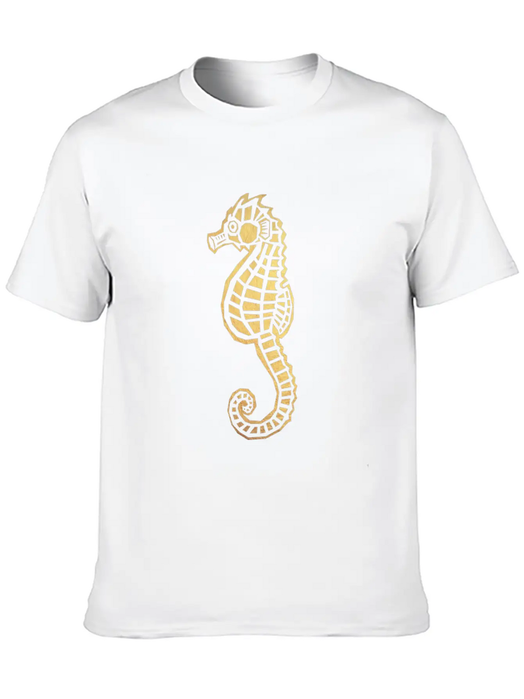 Sea Horse Basic Graphic T-Shirt – Daily Comfort In Soft Cotton