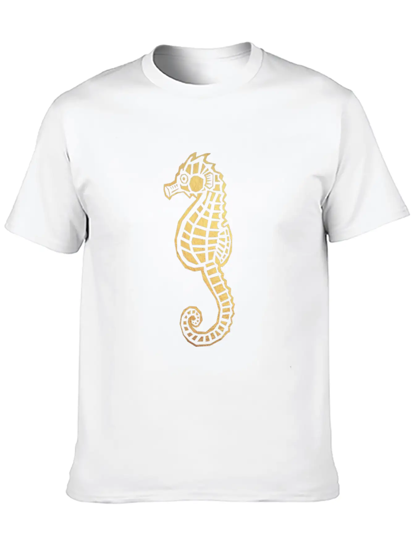 Sea Horse Basic Graphic T-Shirt – Daily Comfort In Soft Cotton