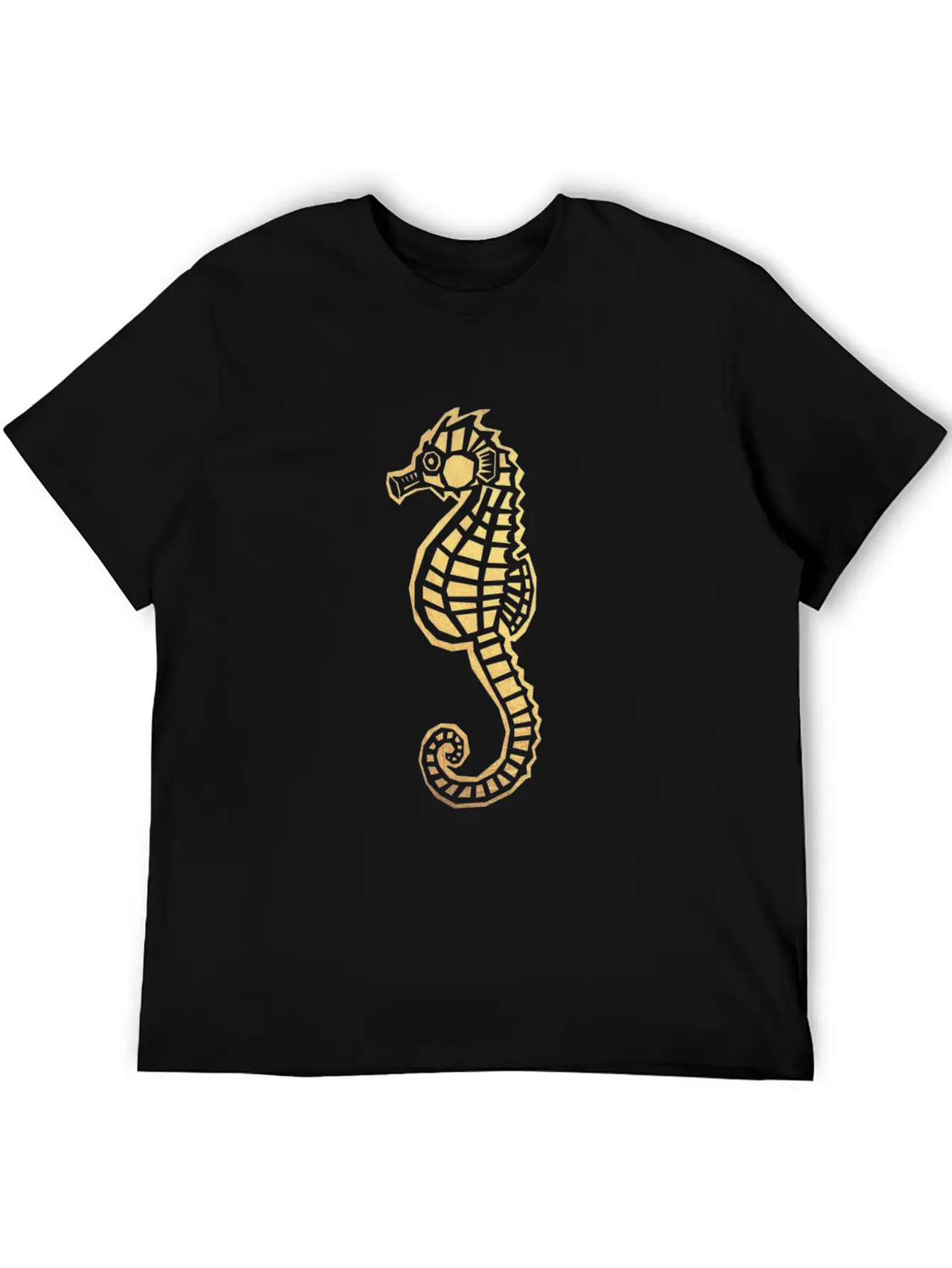 Sea Horse Basic Graphic T-Shirt – Daily Comfort In Soft Cotton