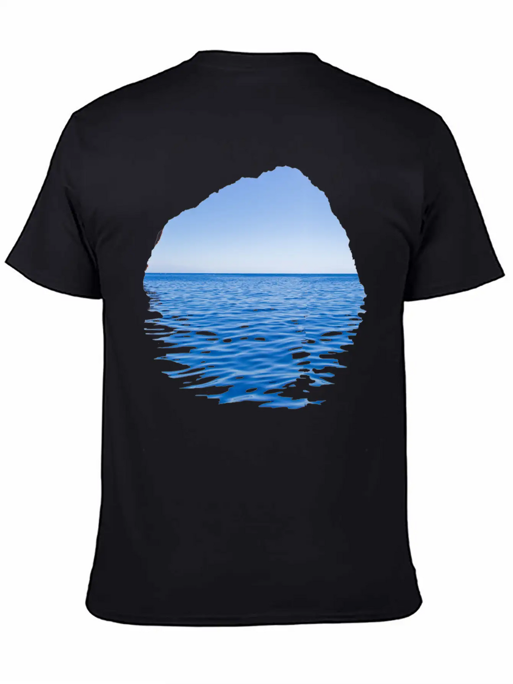 Sea-Through Unisex Casual T-Shirt – Clean Design For Daily Comfort