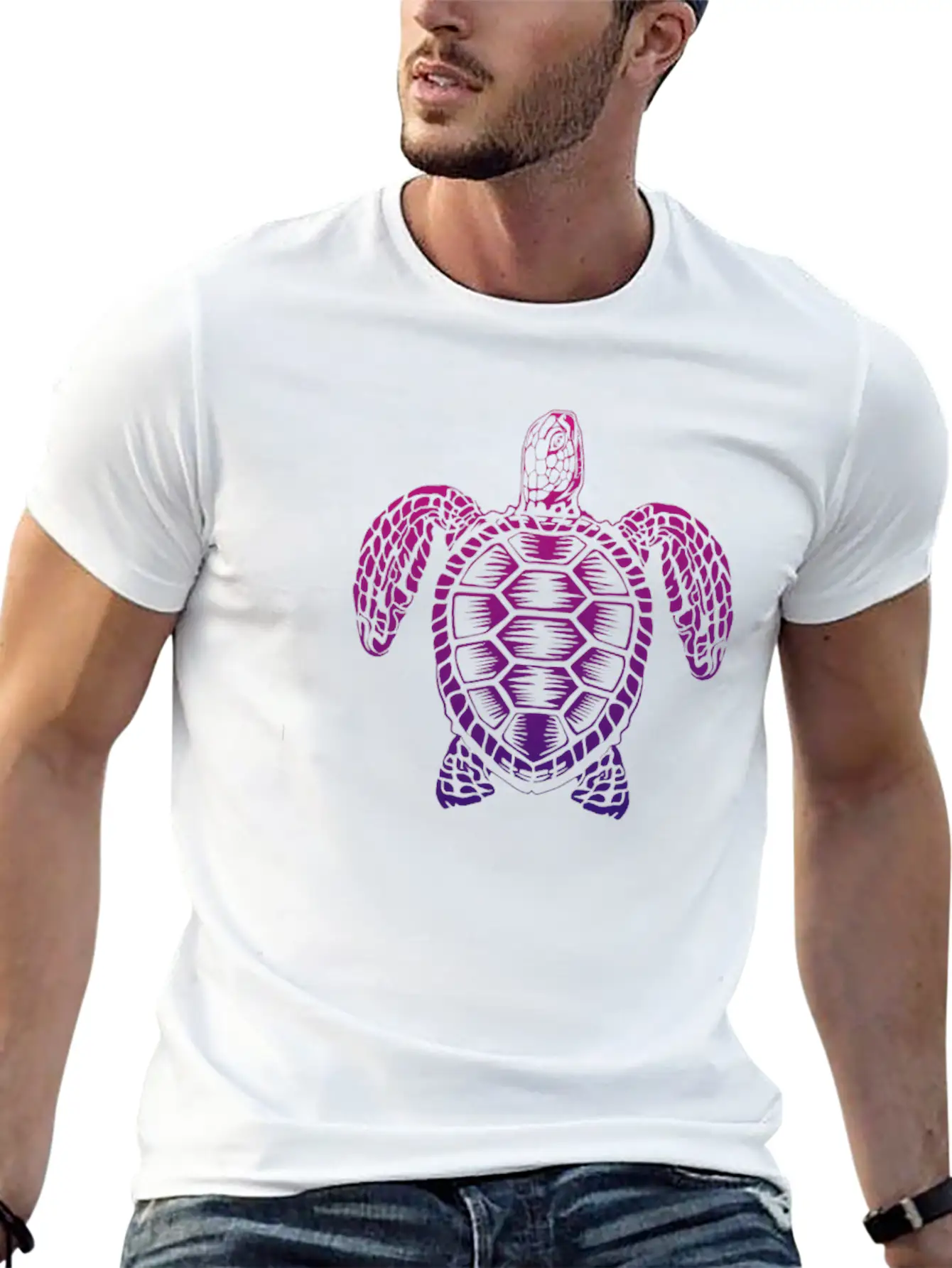 Sea Turtle Spirit Breathable Graphic T-Shirt – Perfect For Casual Days