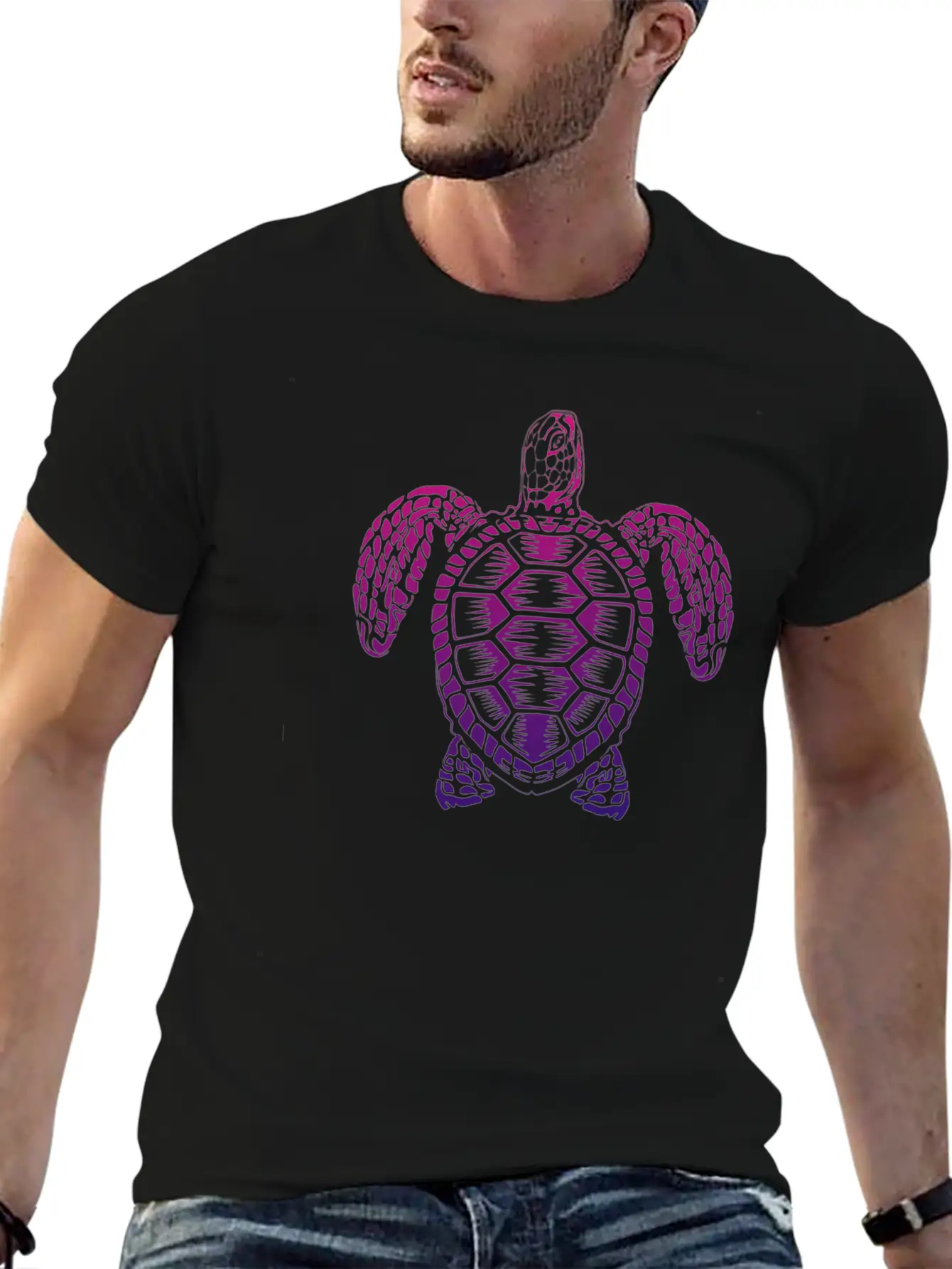 Sea Turtle Spirit Breathable Graphic T-Shirt – Perfect For Casual Days