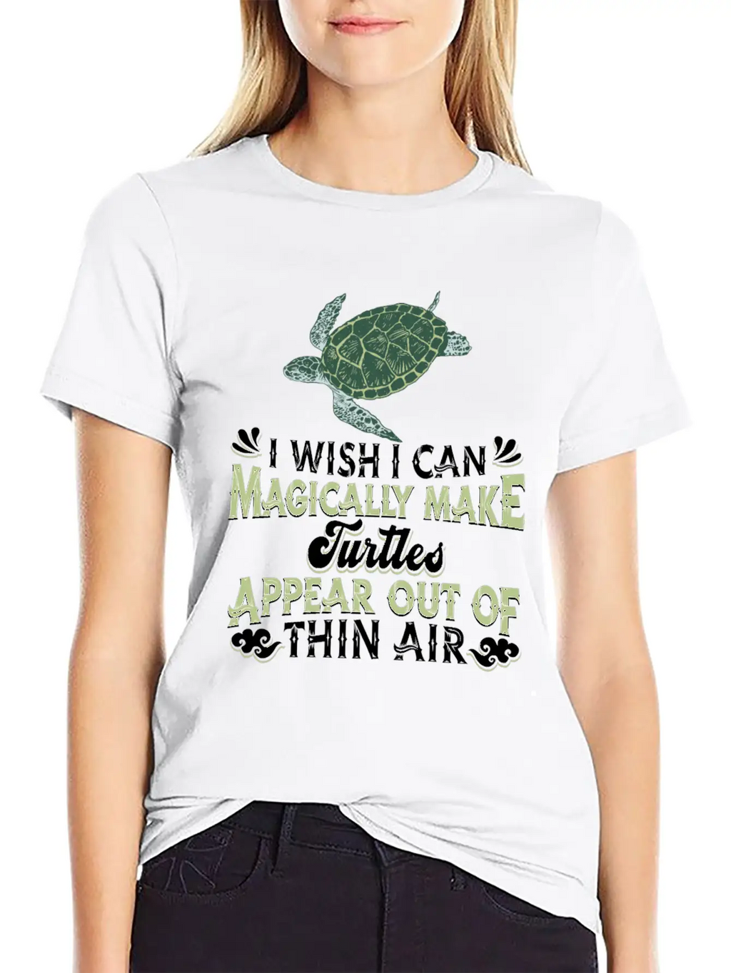 Sea Turtle Tortoise Stylish Everyday T-Shirt – Unisex Basic Cotton Tee