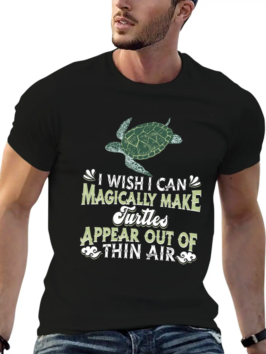 Sea Turtle Tortoise Stylish Everyday T-Shirt – Unisex Basic Cotton Tee