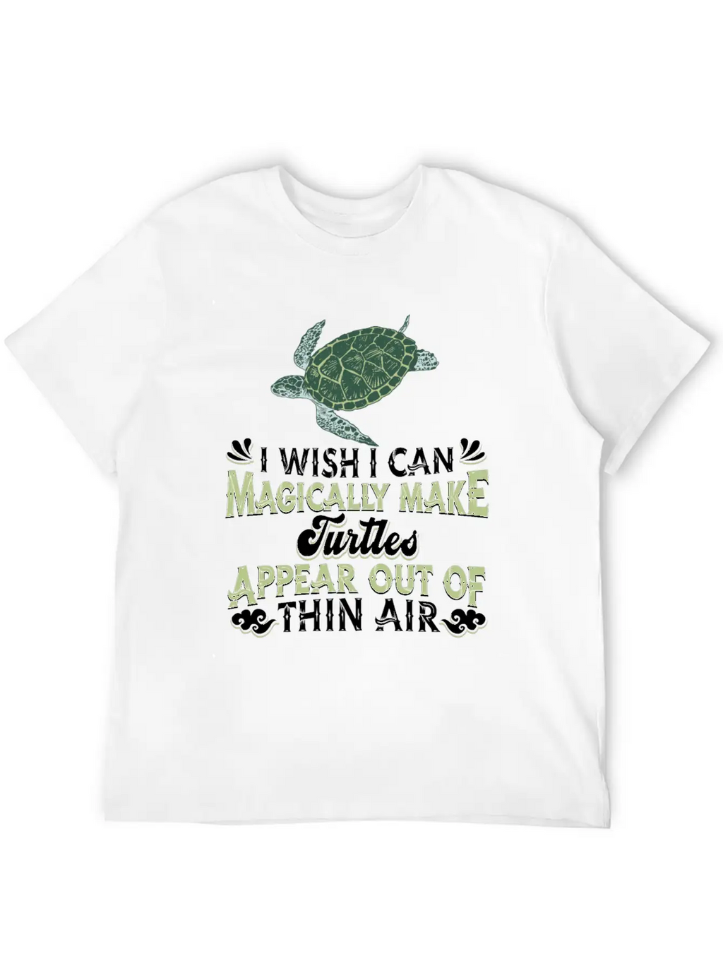 Sea Turtle Tortoise Stylish Everyday T-Shirt – Unisex Basic Cotton Tee