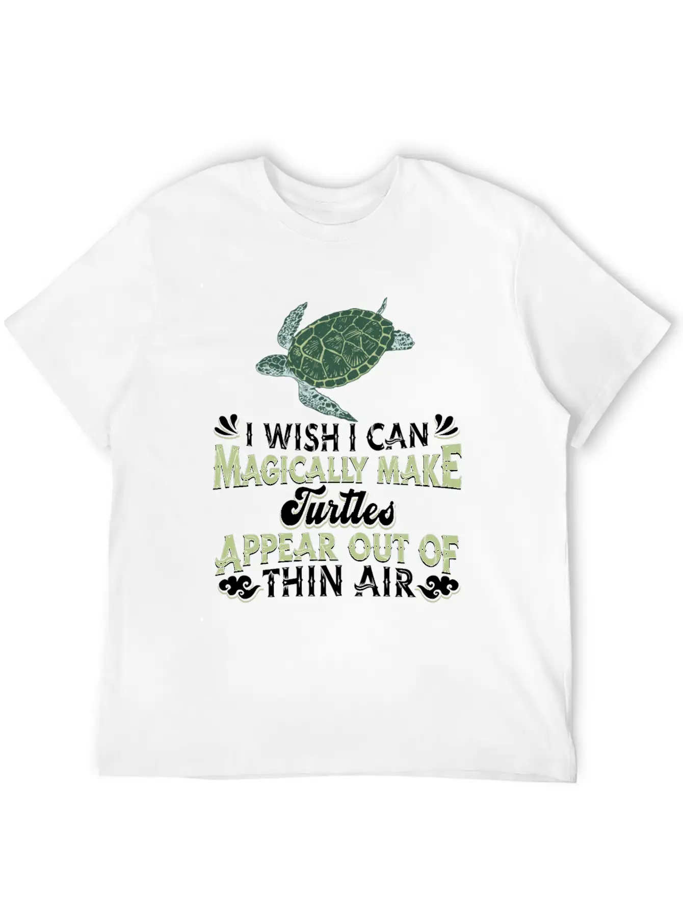 Sea Turtle Tortoise Stylish Everyday T-Shirt – Unisex Basic Cotton Tee