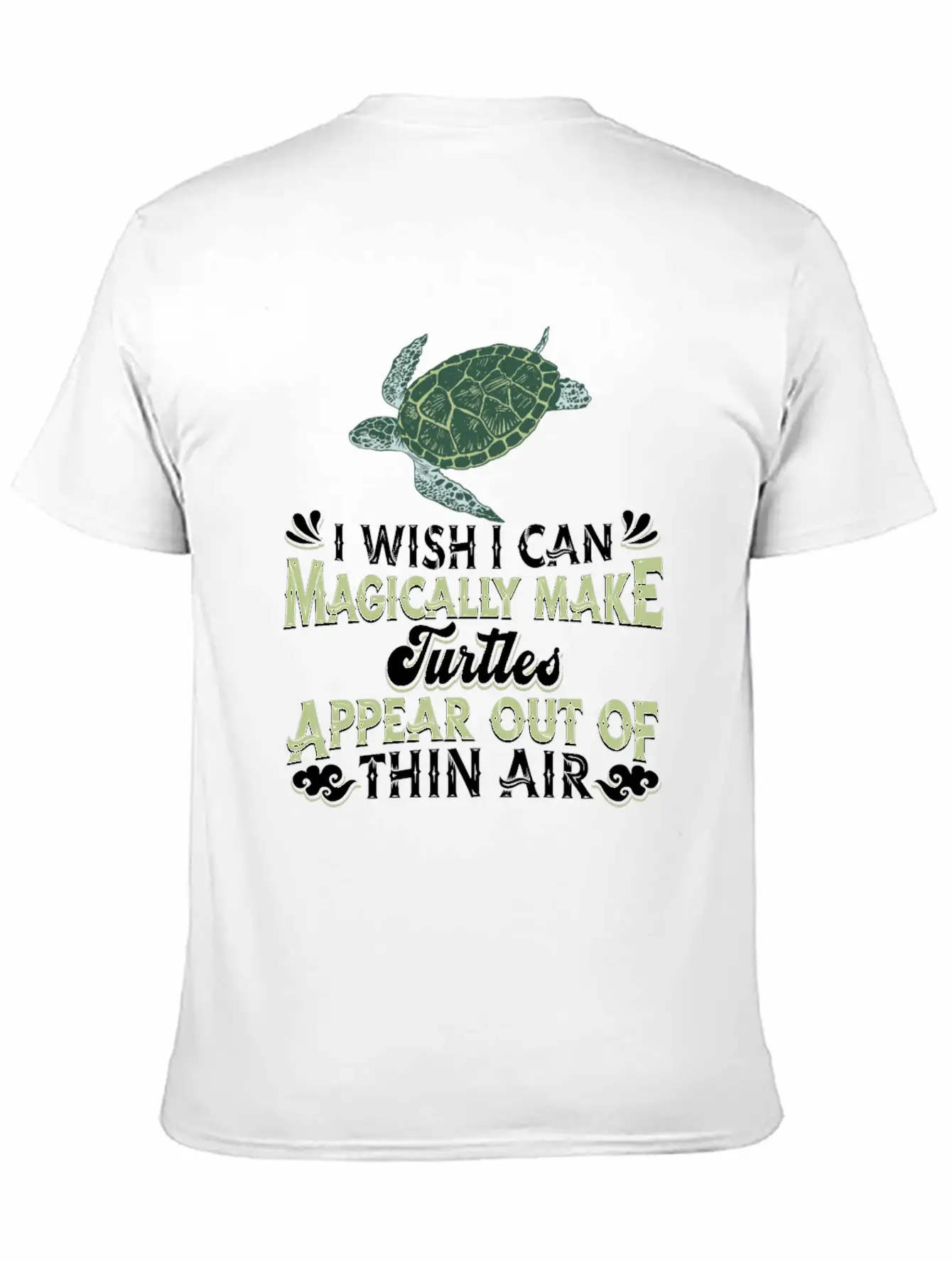 Sea Turtle Tortoise Stylish Everyday T-Shirt – Unisex Basic Cotton Tee