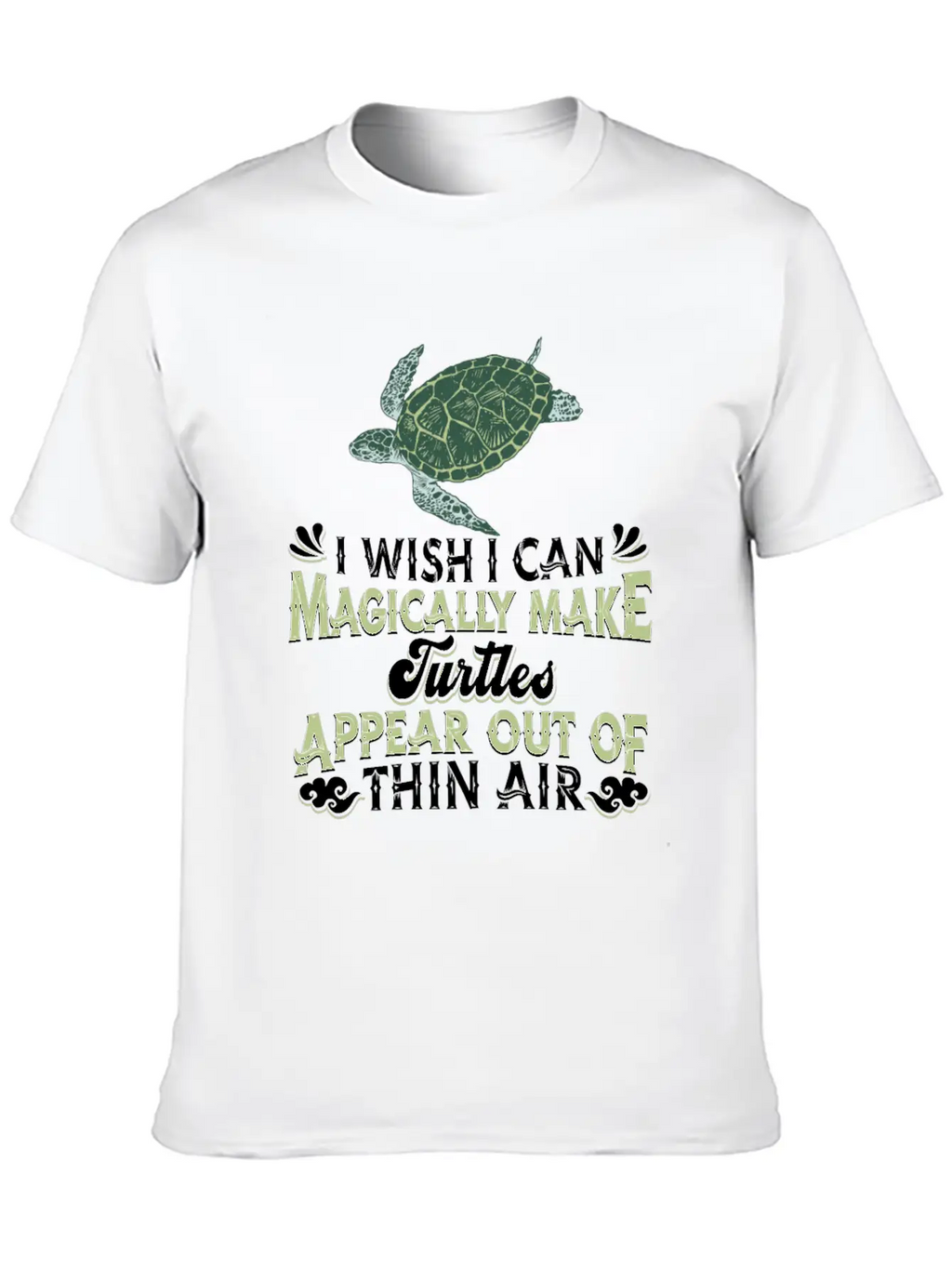 Sea Turtle Tortoise Stylish Everyday T-Shirt – Unisex Basic Cotton Tee