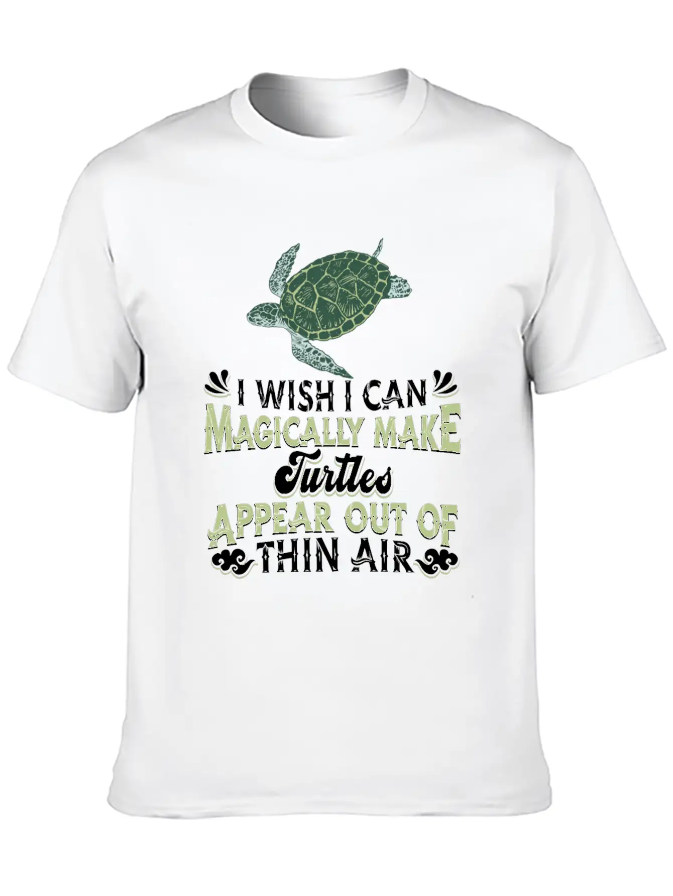 Sea Turtle Tortoise Stylish Everyday T-Shirt – Unisex Basic Cotton Tee