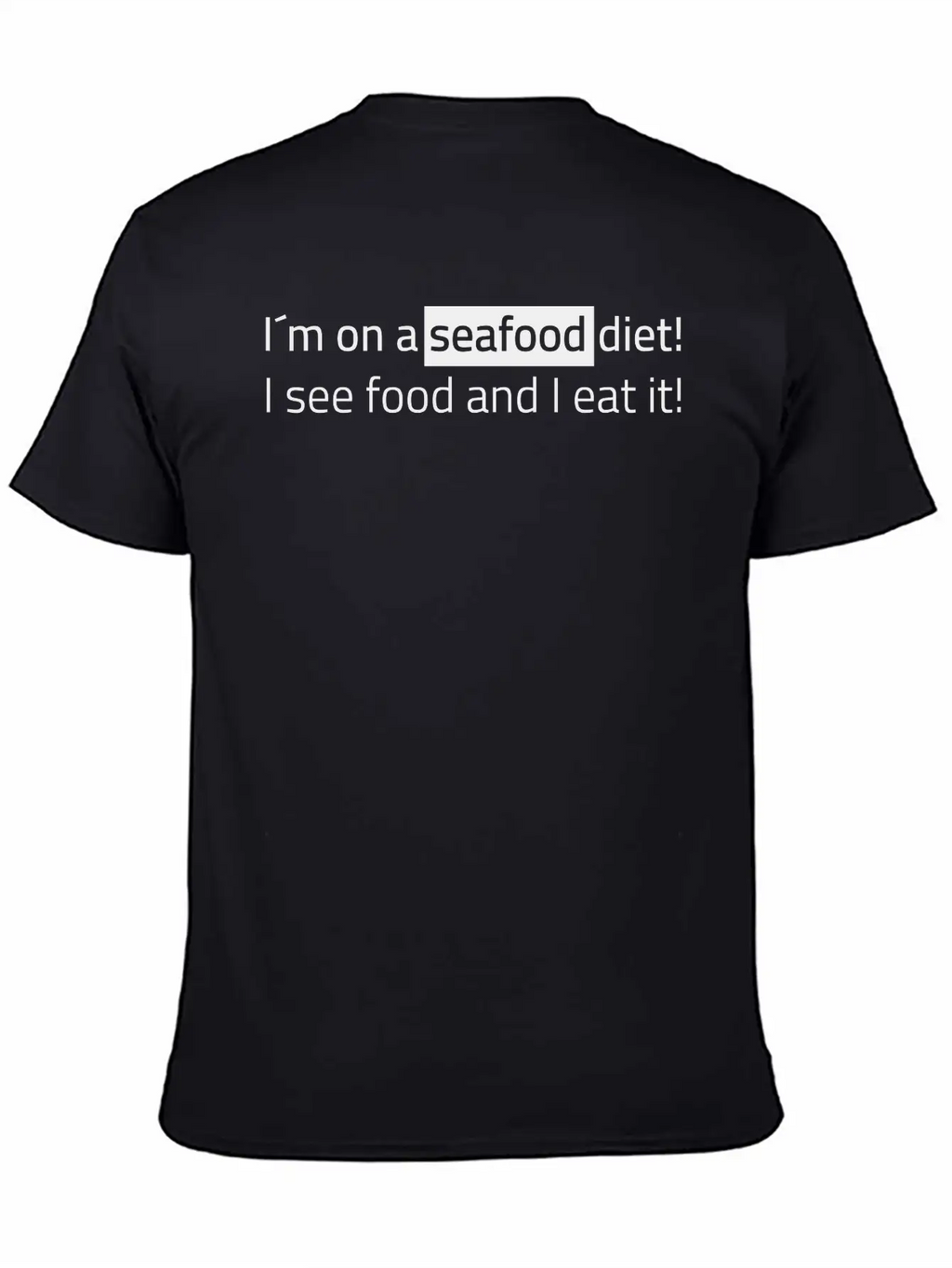 Seafood Diet Timeless Short Sleeve Tee – Comfy And Minimalist Design