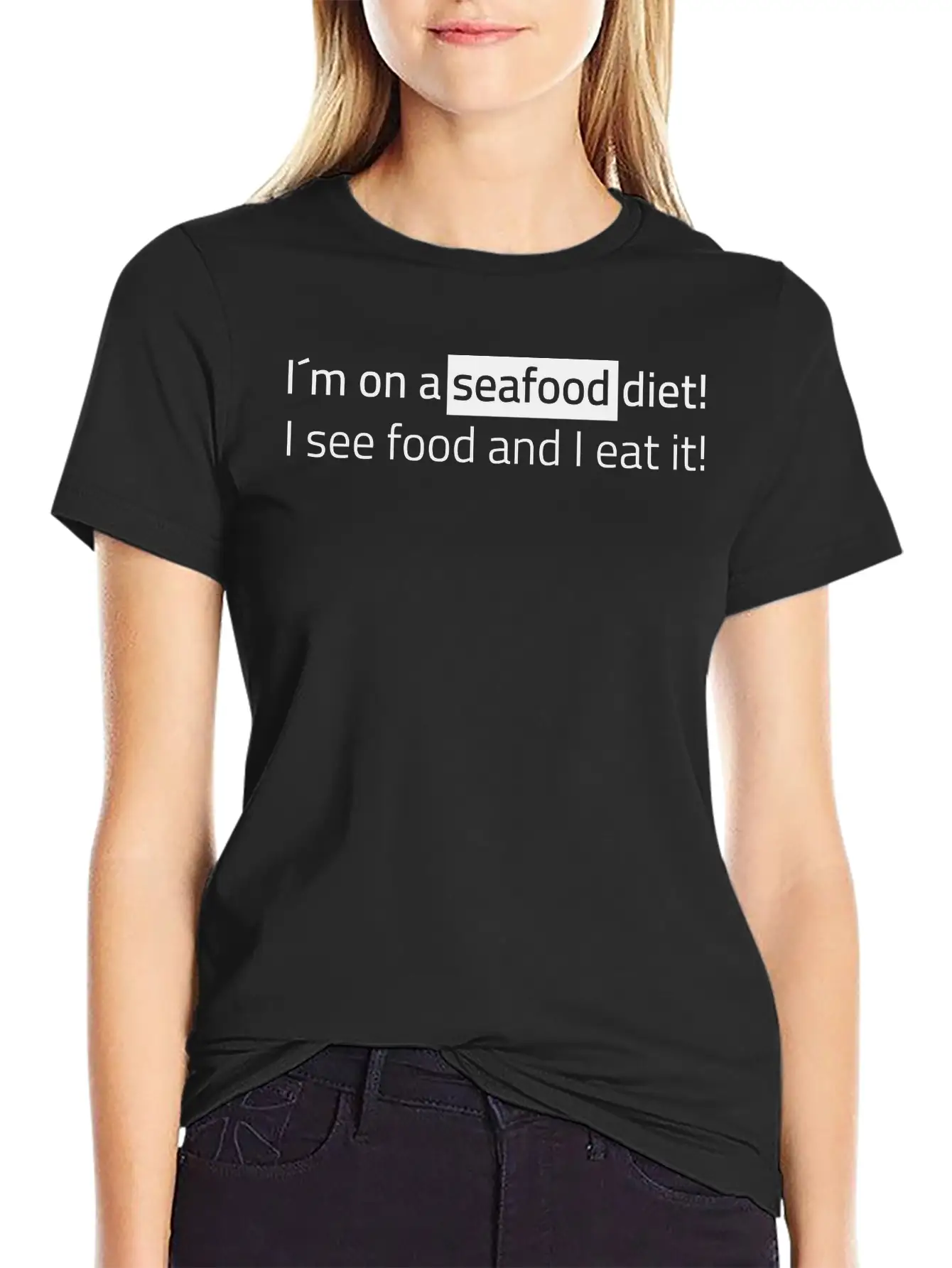 Seafood Diet Timeless Short Sleeve Tee – Comfy And Minimalist Design