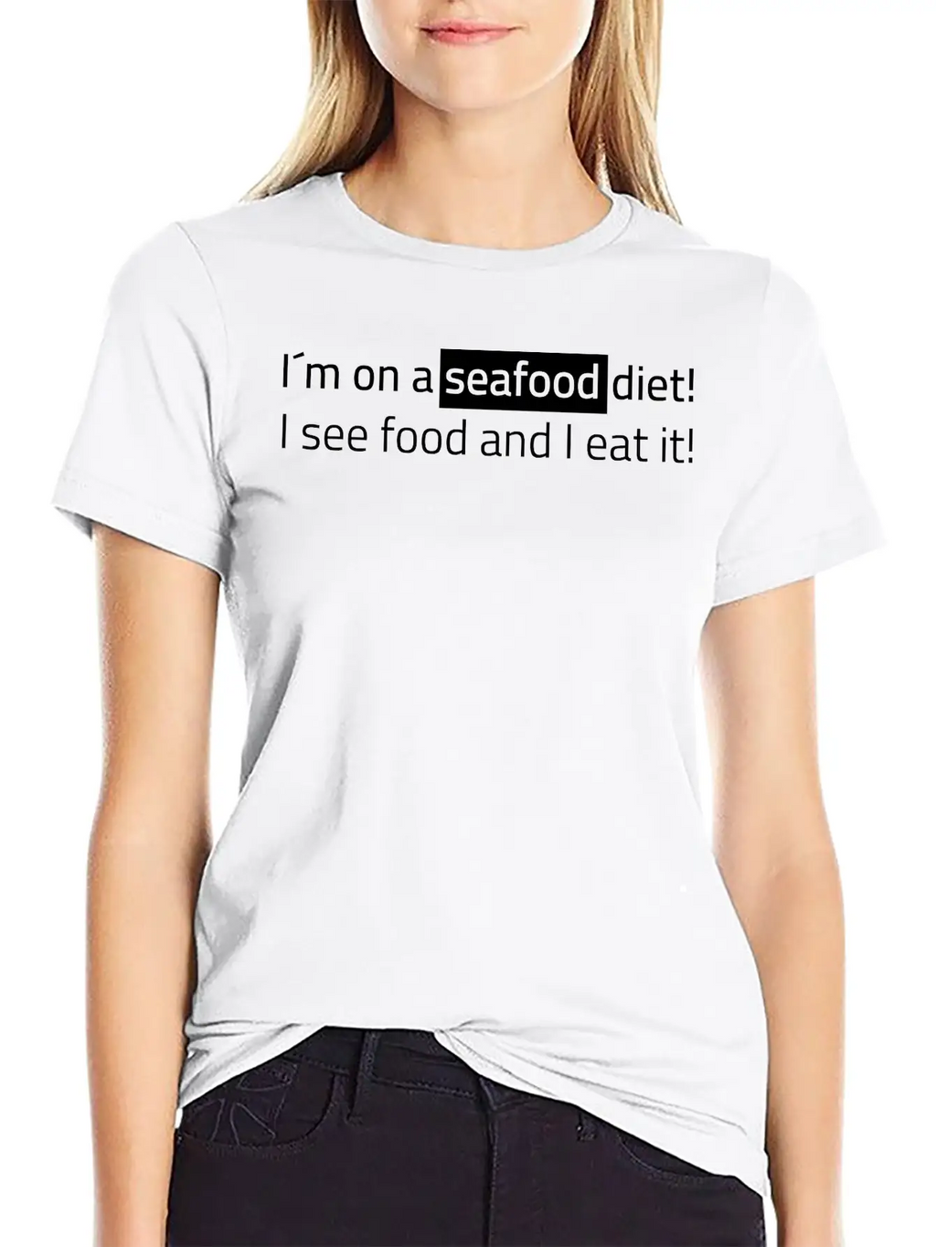 Seafood Diet Timeless Short Sleeve Tee – Comfy And Minimalist Design
