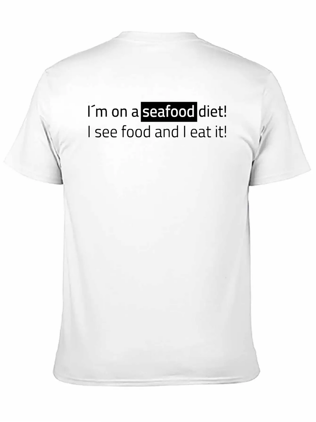 Seafood Diet Timeless Short Sleeve Tee – Comfy And Minimalist Design