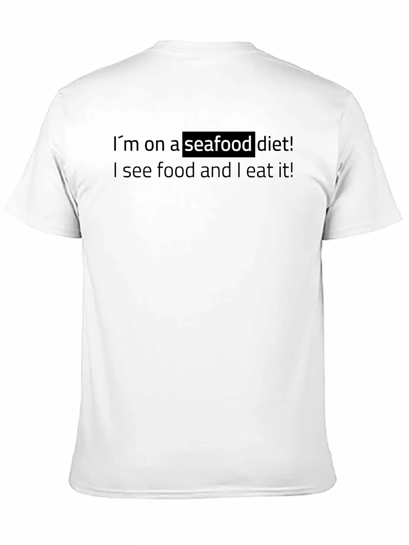 Seafood Diet Timeless Short Sleeve Tee – Comfy And Minimalist Design