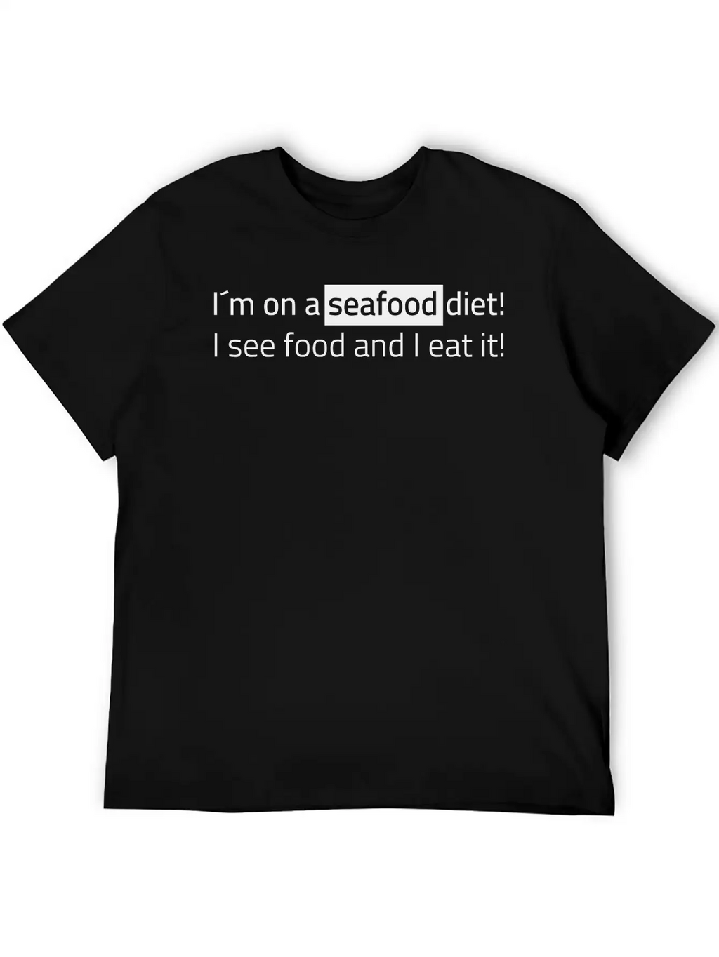 Seafood Diet Timeless Short Sleeve Tee – Comfy And Minimalist Design
