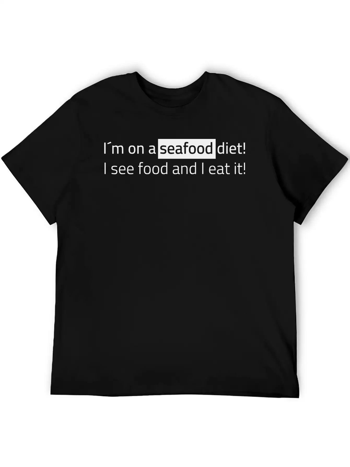 Seafood Diet Timeless Short Sleeve Tee – Comfy And Minimalist Design
