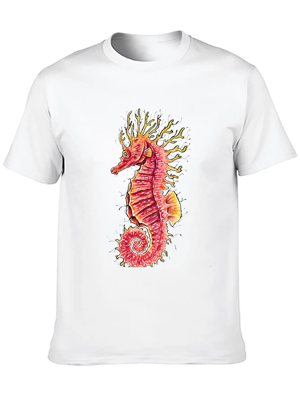 Seahorse Stylish Everyday T-Shirt – Unisex Basic Cotton Tee