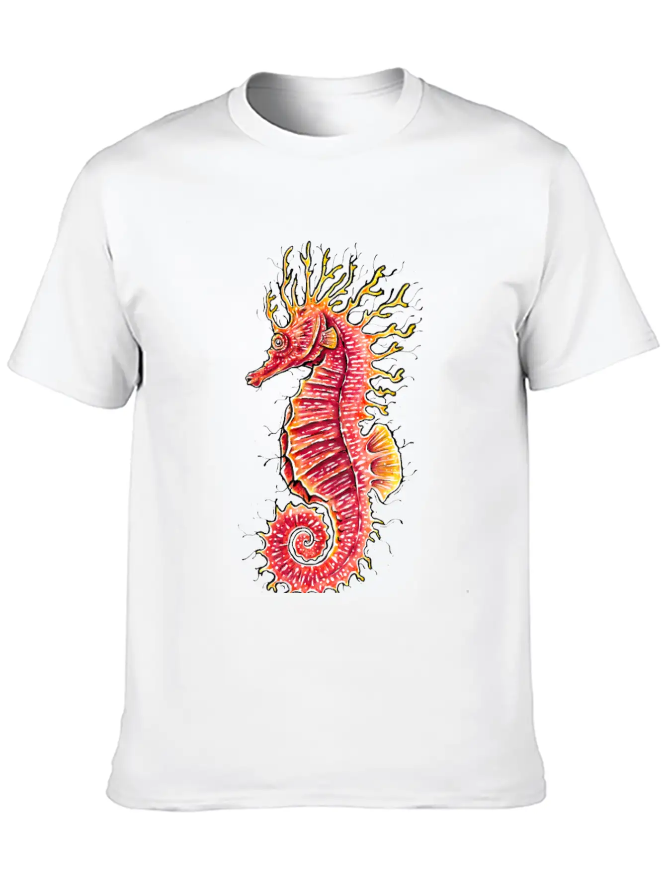 Seahorse Stylish Everyday T-Shirt – Unisex Basic Cotton Tee
