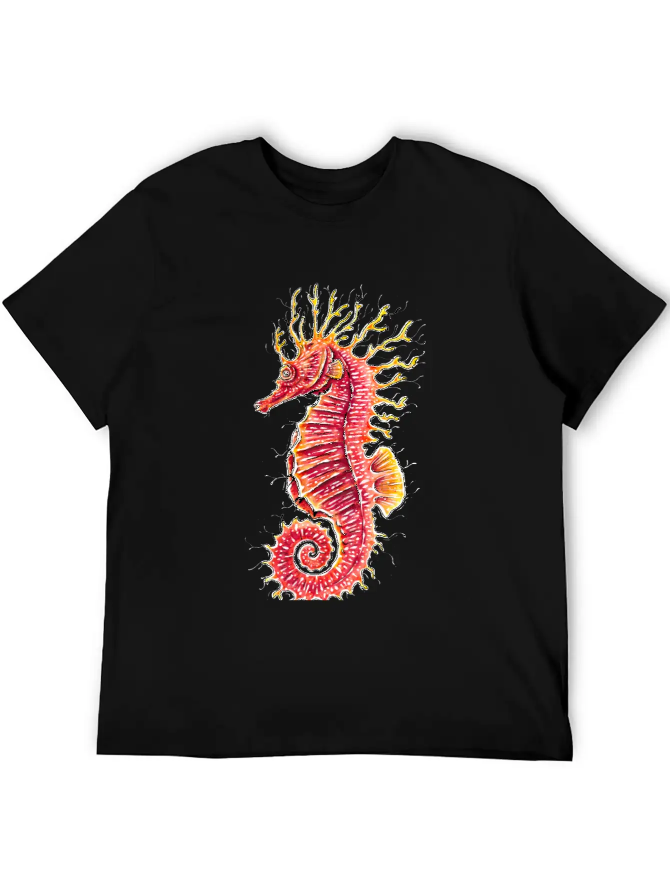 Seahorse Stylish Everyday T-Shirt – Unisex Basic Cotton Tee