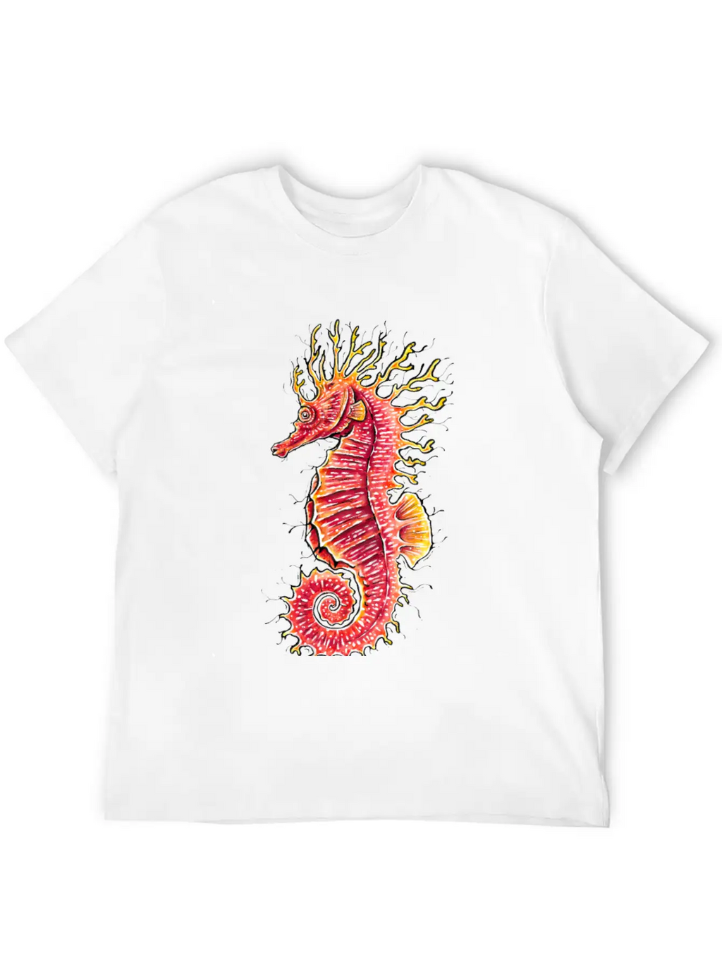 Seahorse Stylish Everyday T-Shirt – Unisex Basic Cotton Tee