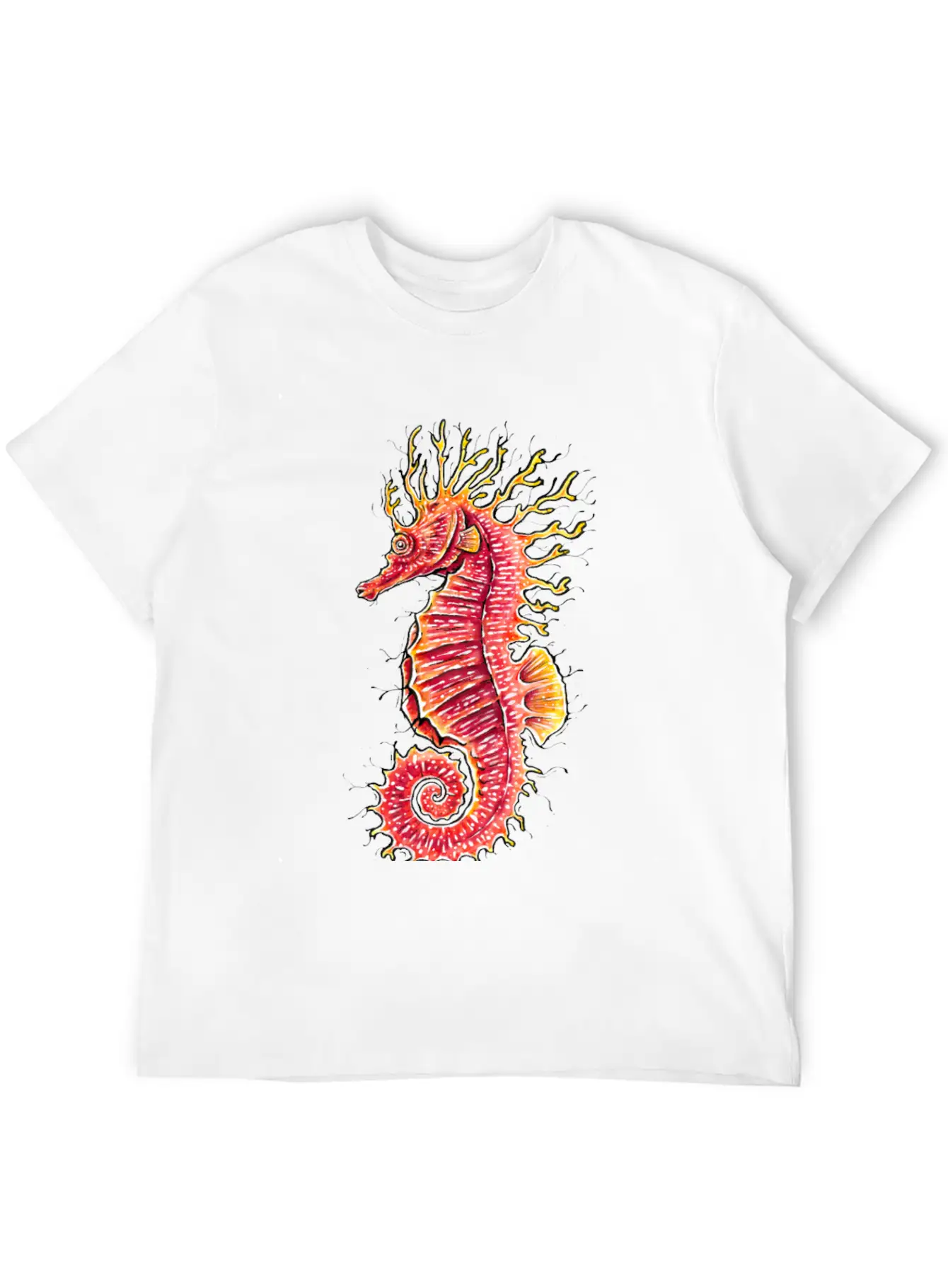 Seahorse Stylish Everyday T-Shirt – Unisex Basic Cotton Tee